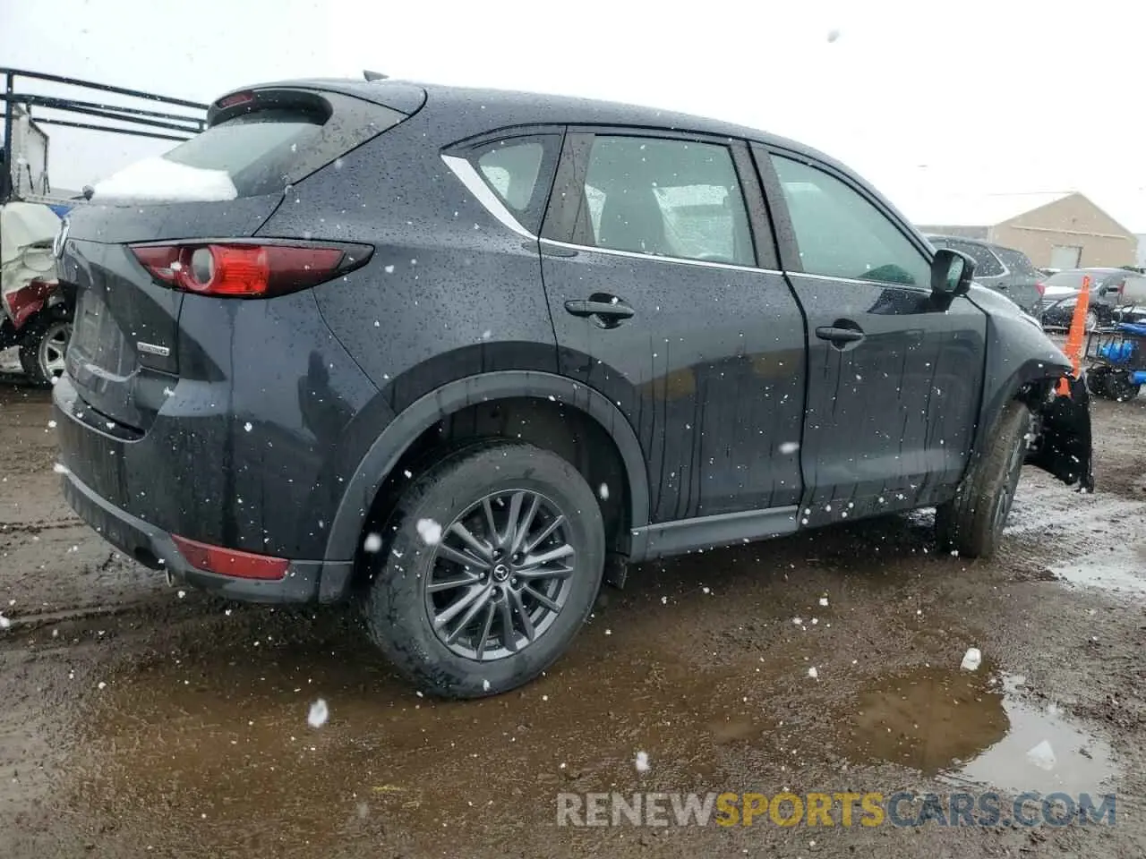 3 fotografías del automóvil dañado JM3KFBBM1L0736119 MAZDA CX-5 2020