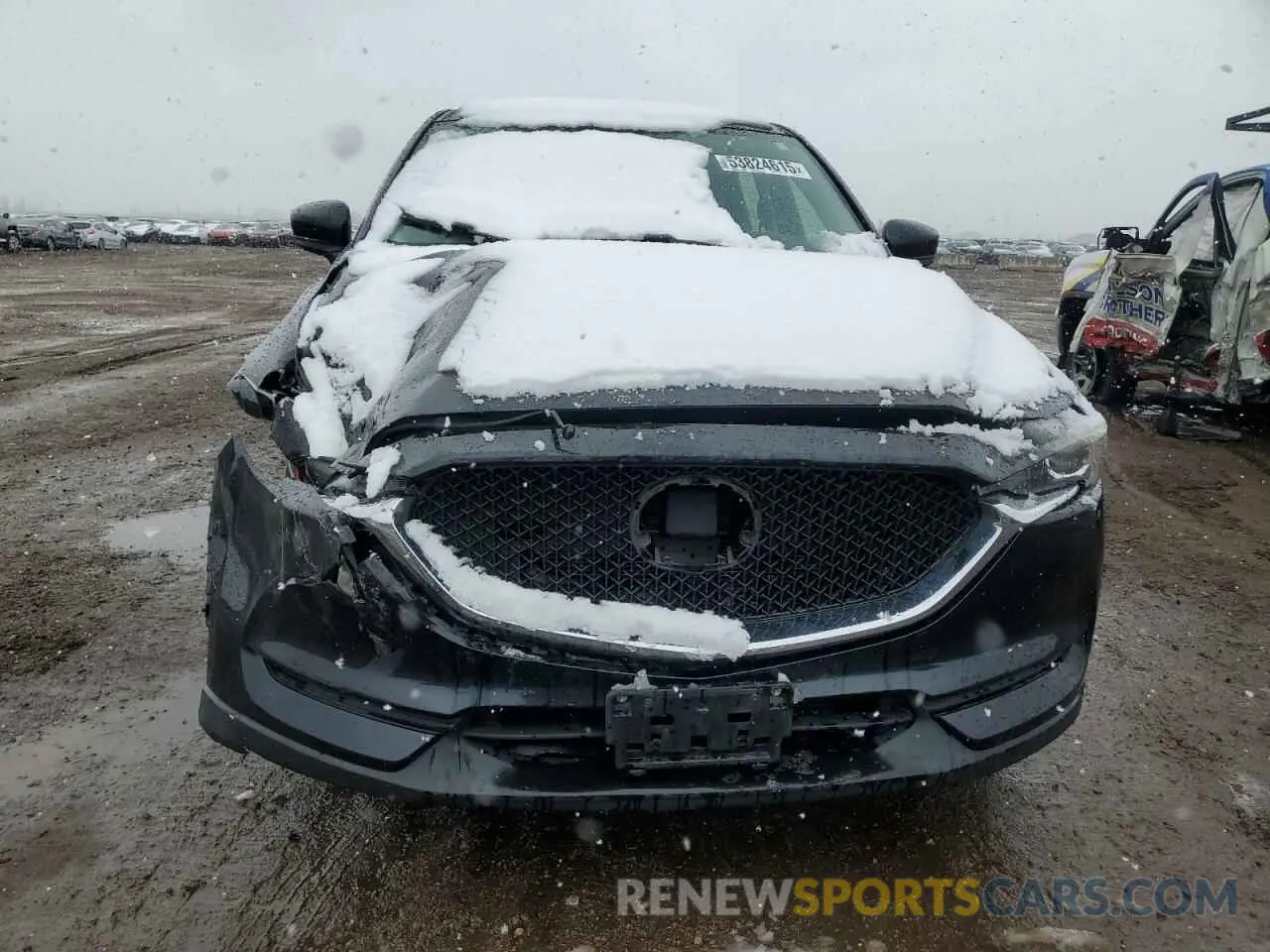 5 fotografías del automóvil dañado JM3KFBBM1L0736119 MAZDA CX-5 2020