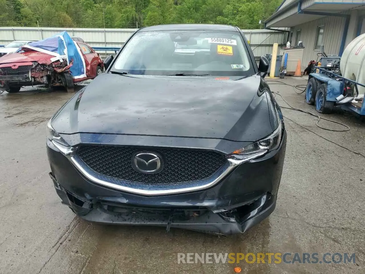 5 fotografías del automóvil dañado JM3KFBBM1L0773459 MAZDA CX-5 2020