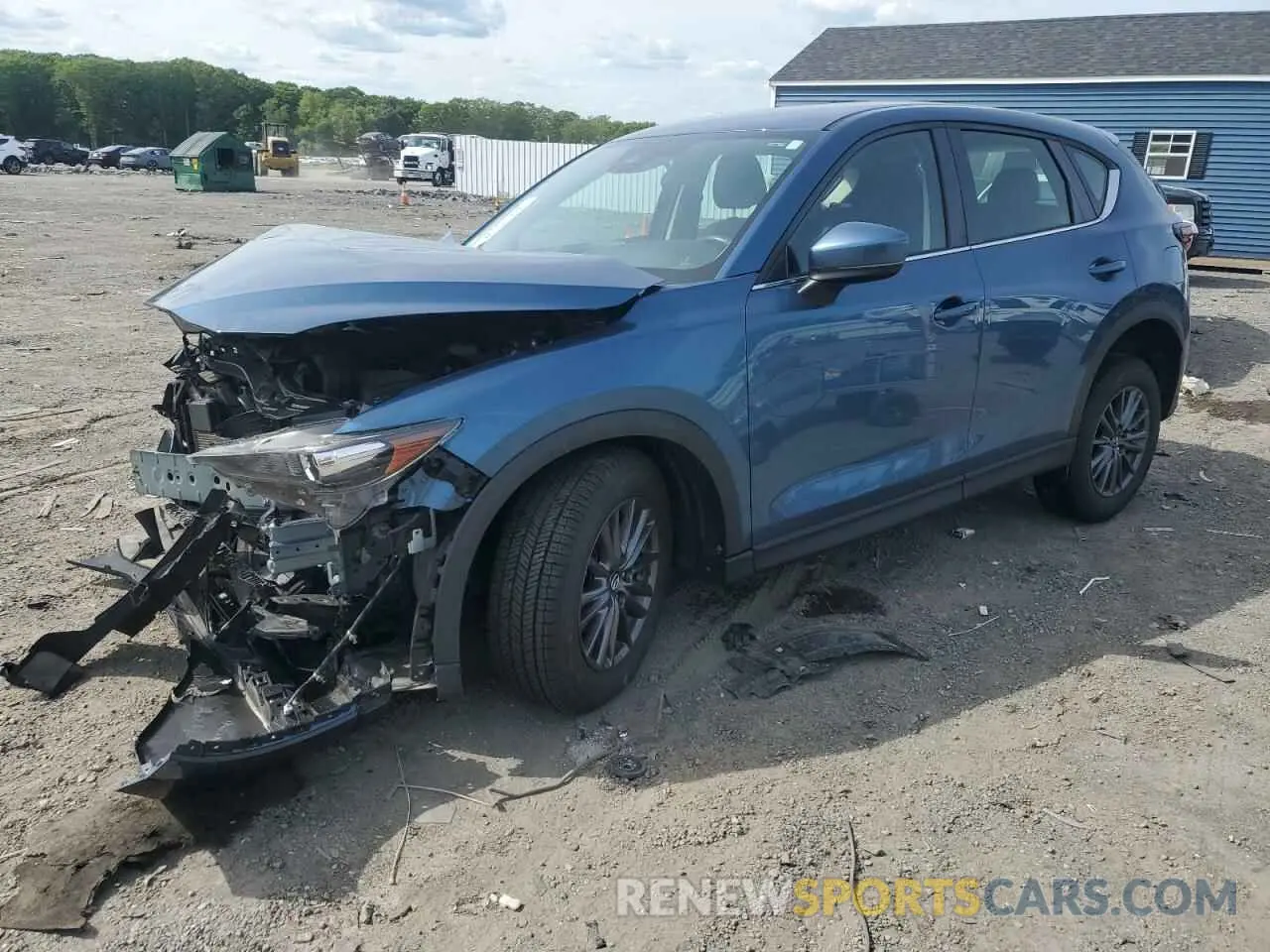 1 fotografías del automóvil dañado JM3KFBBM2L0752314 MAZDA CX-5 2020