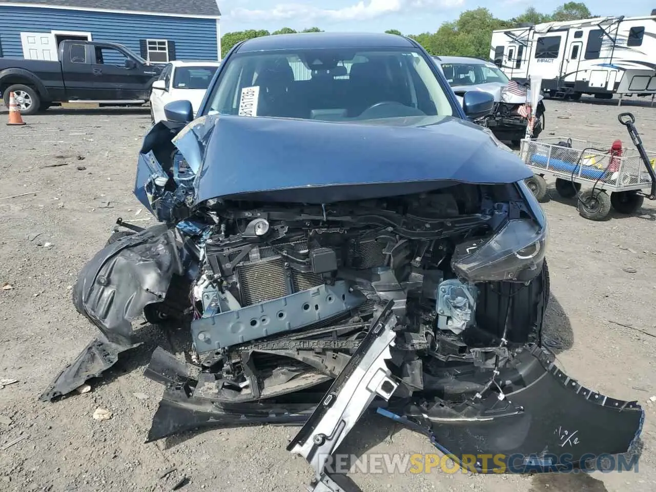 5 fotografías del automóvil dañado JM3KFBBM2L0752314 MAZDA CX-5 2020