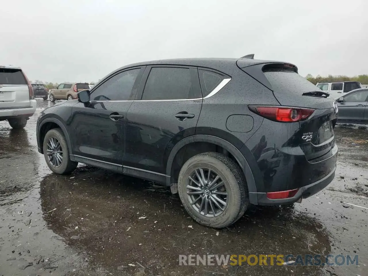 2 fotografías del automóvil dañado JM3KFBBM8L0740443 MAZDA CX-5 2020