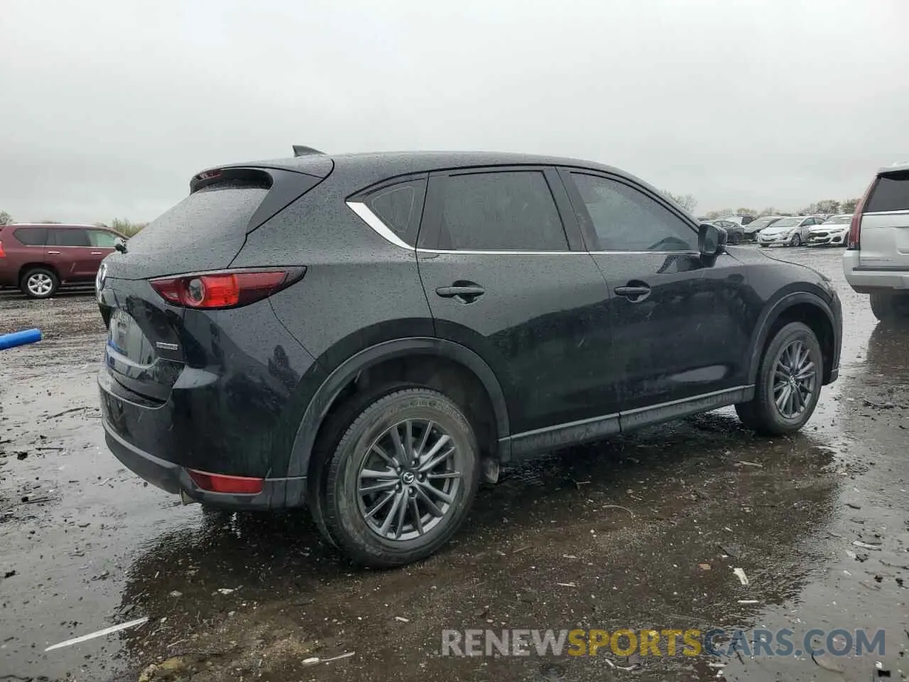 3 fotografías del automóvil dañado JM3KFBBM8L0740443 MAZDA CX-5 2020