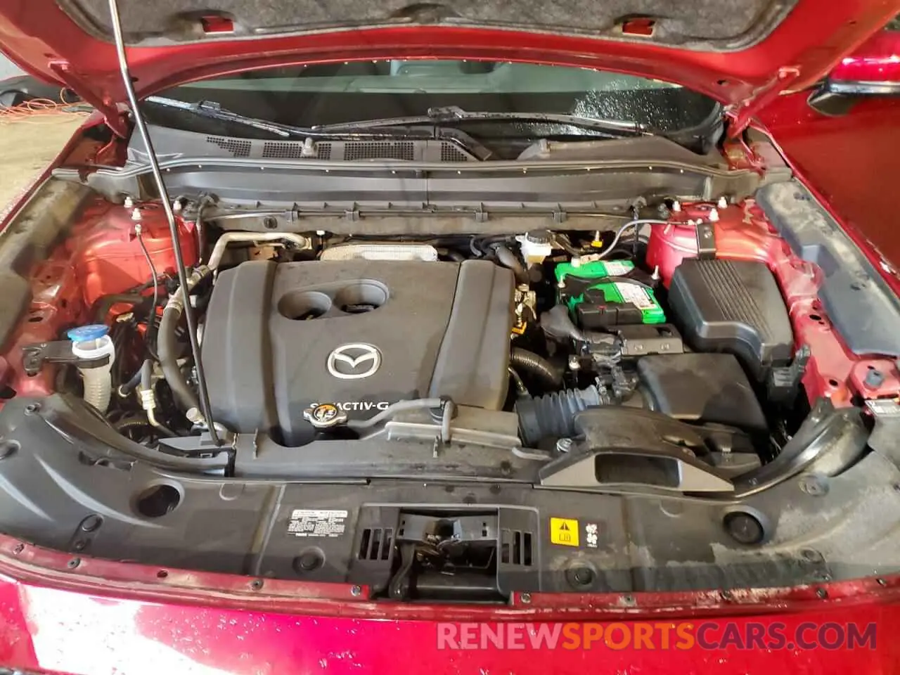 14 fotografías del automóvil dañado JM3KFBBM9L0747949 MAZDA CX-5 2020