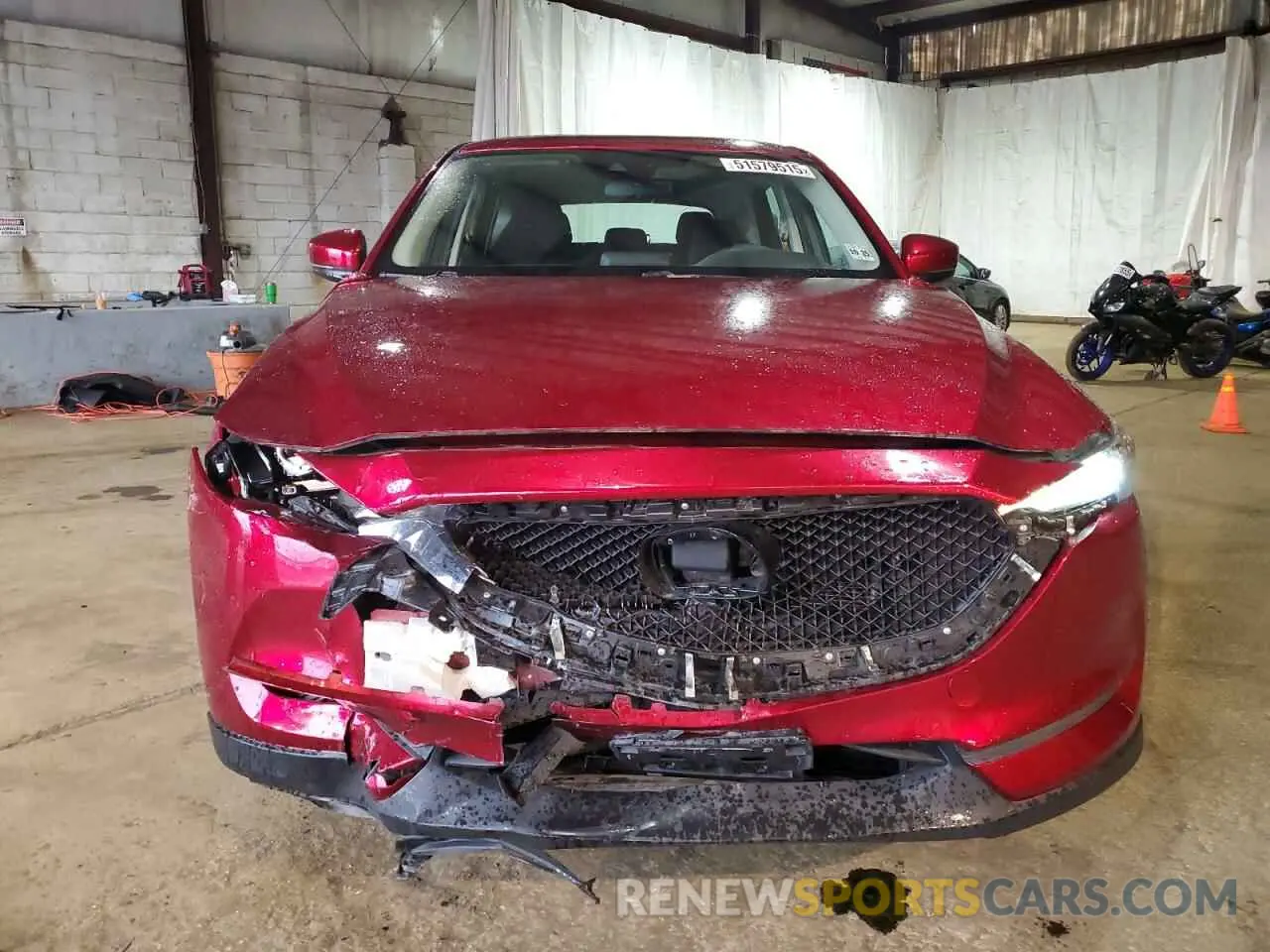 5 fotografías del automóvil dañado JM3KFBBM9L0747949 MAZDA CX-5 2020
