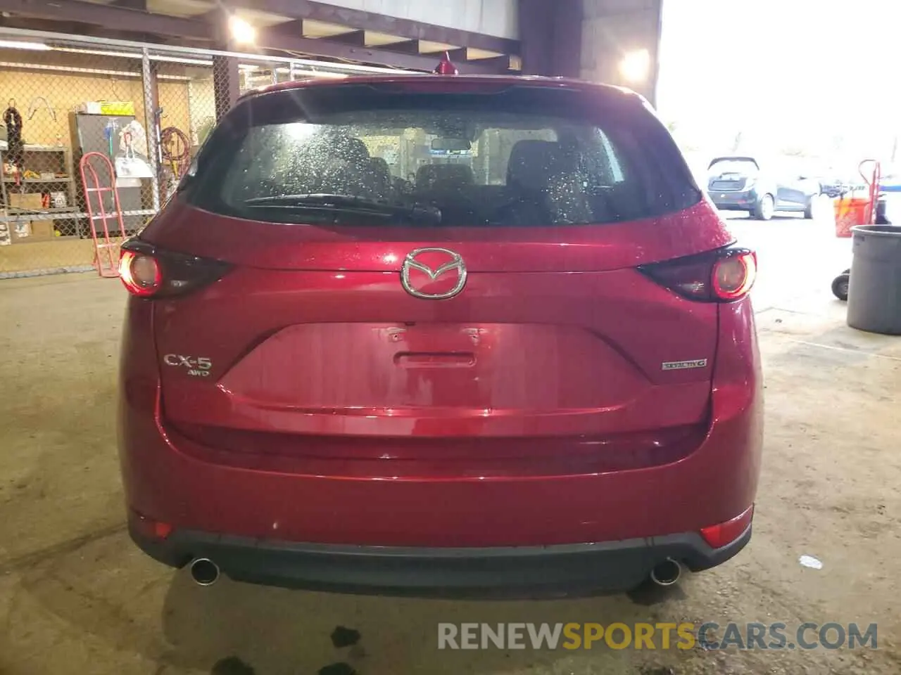 6 fotografías del automóvil dañado JM3KFBBM9L0747949 MAZDA CX-5 2020
