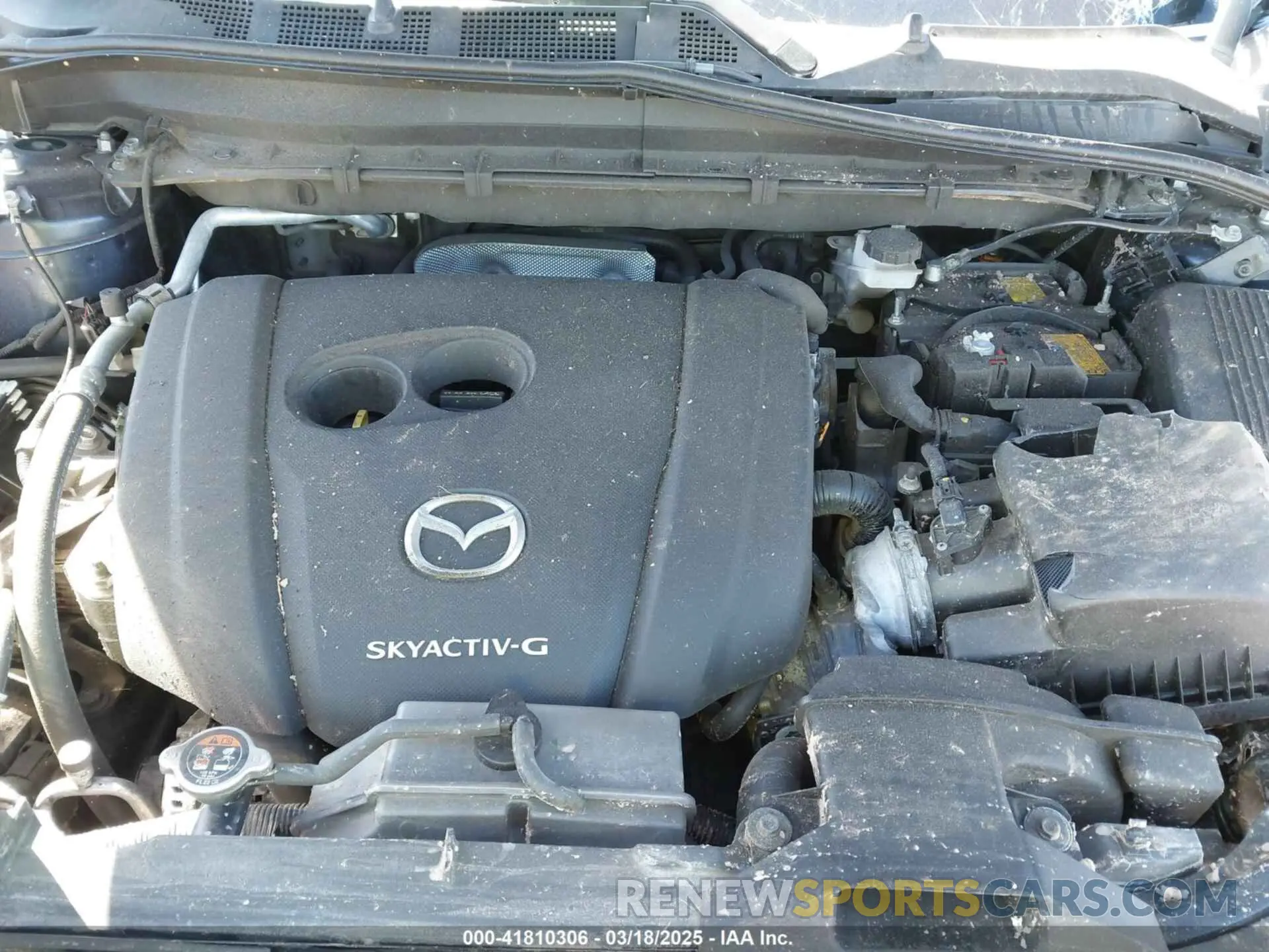 10 fotografías del automóvil dañado JM3KFBCM1L0766428 MAZDA CX-5 2020