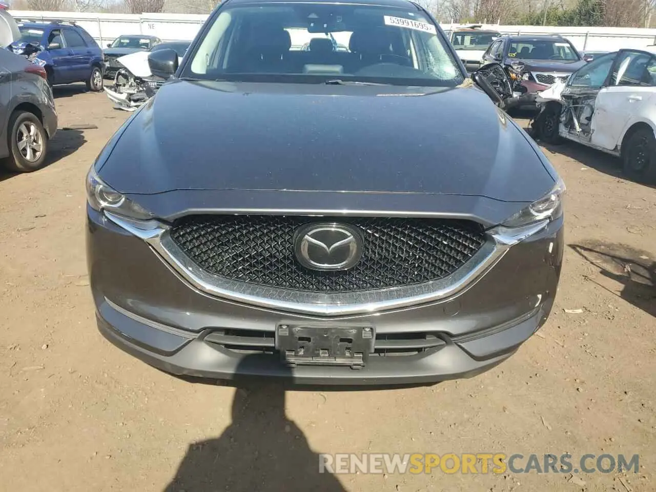 5 fotografías del automóvil dañado JM3KFBCM1L1818666 MAZDA CX-5 2020