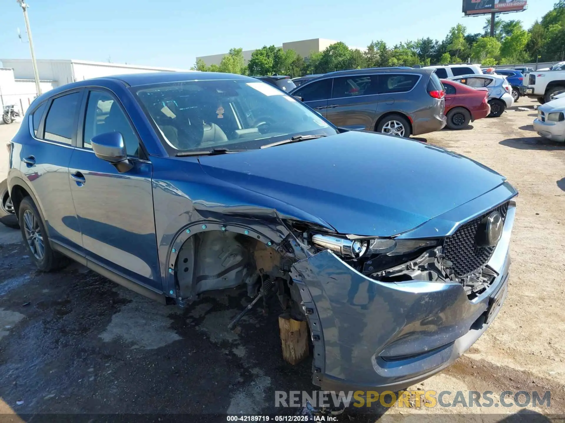 6 fotografías del automóvil dañado JM3KFBCM2L0848233 MAZDA CX-5 2020
