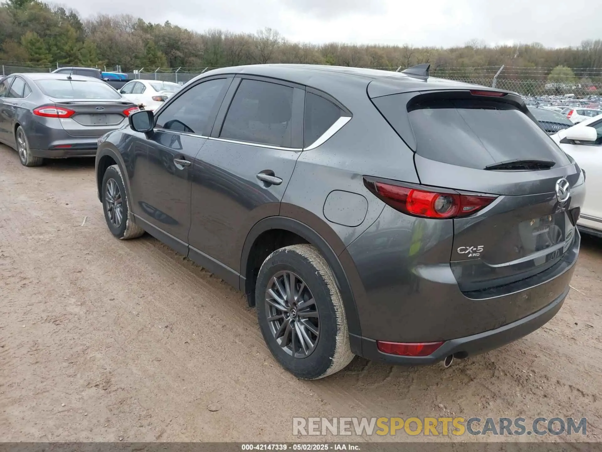 3 fotografías del automóvil dañado JM3KFBCM2L0850855 MAZDA CX-5 2020