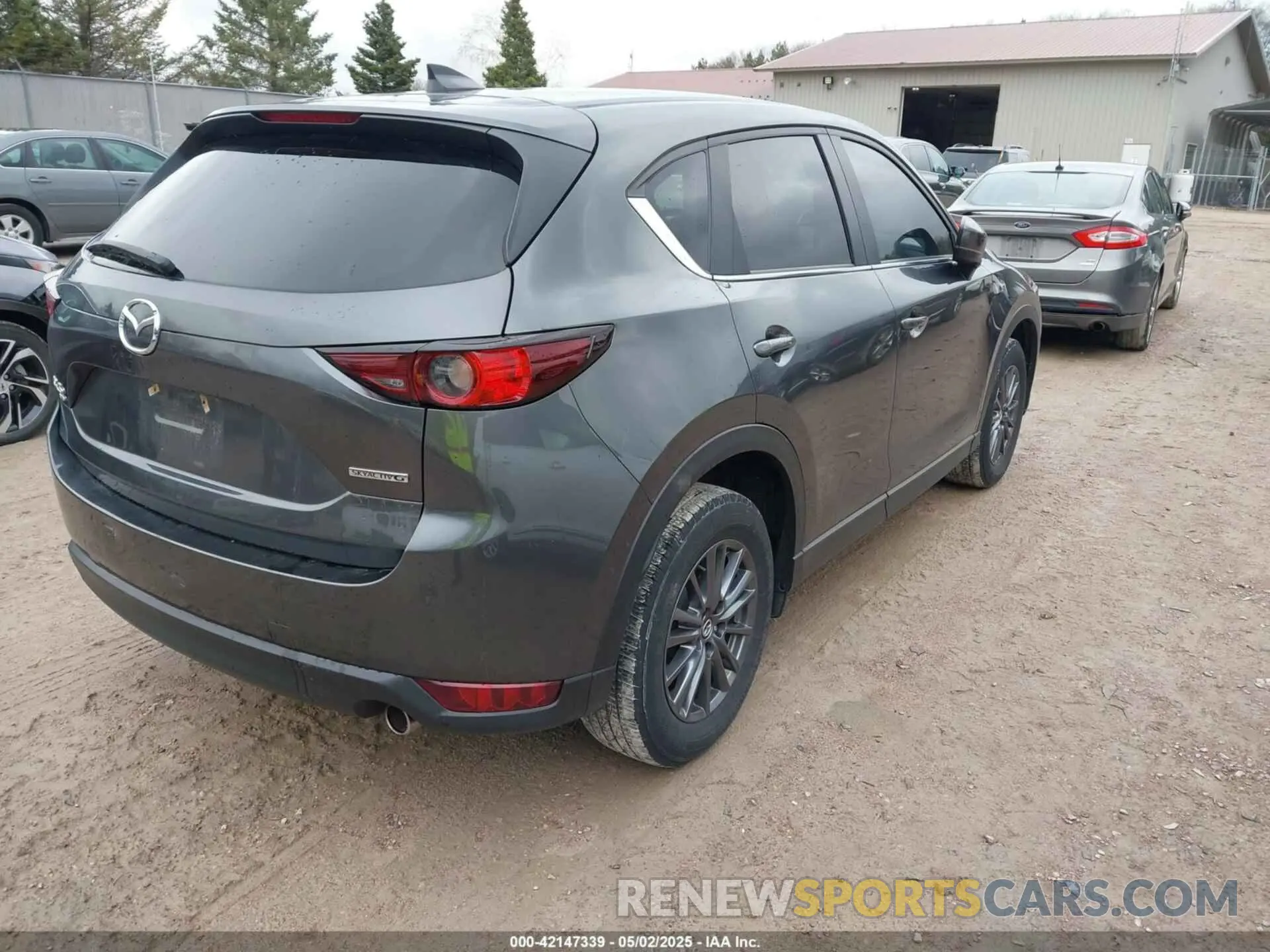 4 fotografías del automóvil dañado JM3KFBCM2L0850855 MAZDA CX-5 2020