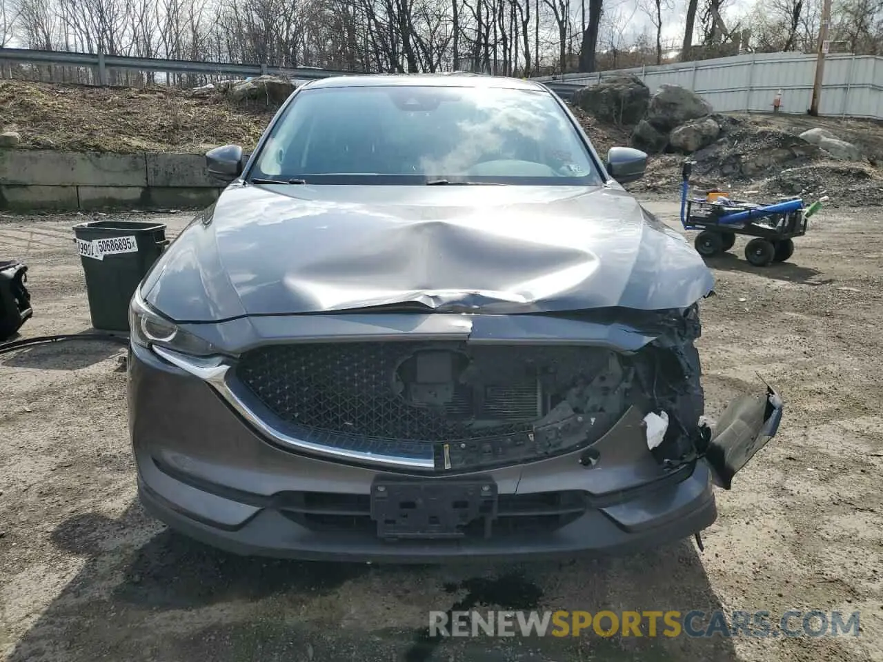 5 fotografías del automóvil dañado JM3KFBCM2L1800273 MAZDA CX-5 2020
