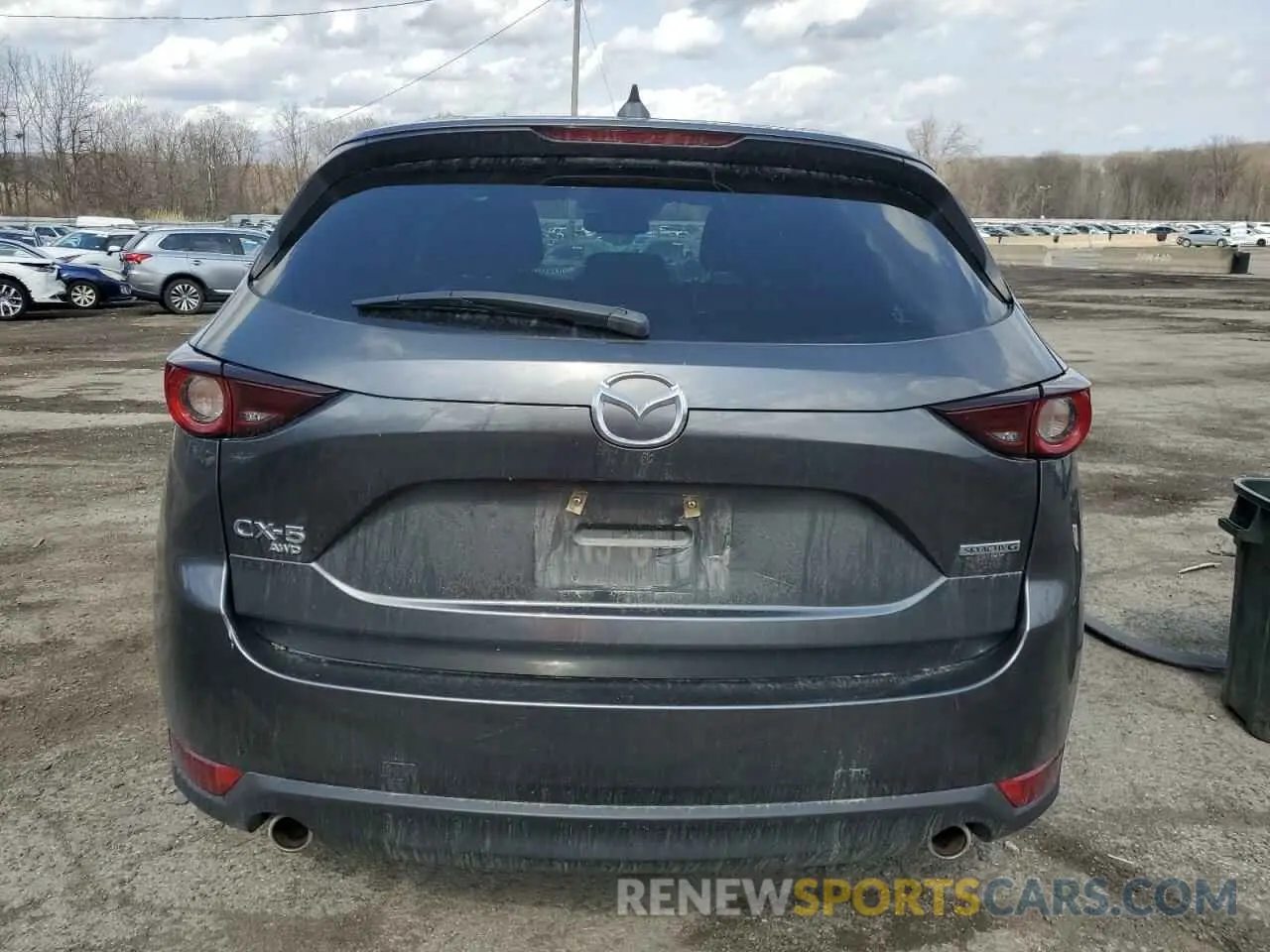 6 fotografías del automóvil dañado JM3KFBCM2L1800273 MAZDA CX-5 2020
