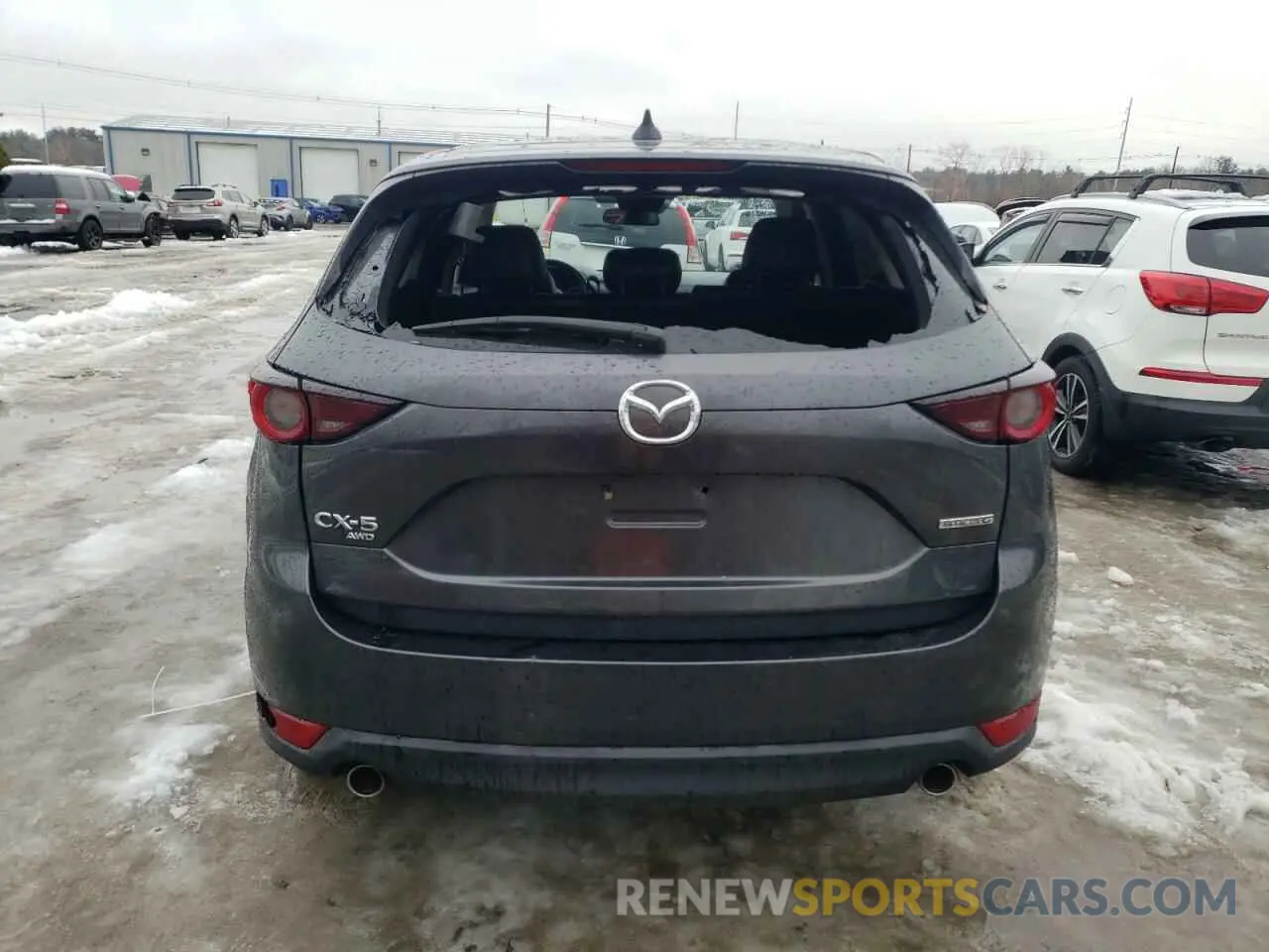 6 fotografías del automóvil dañado JM3KFBCM4L0780565 MAZDA CX-5 2020