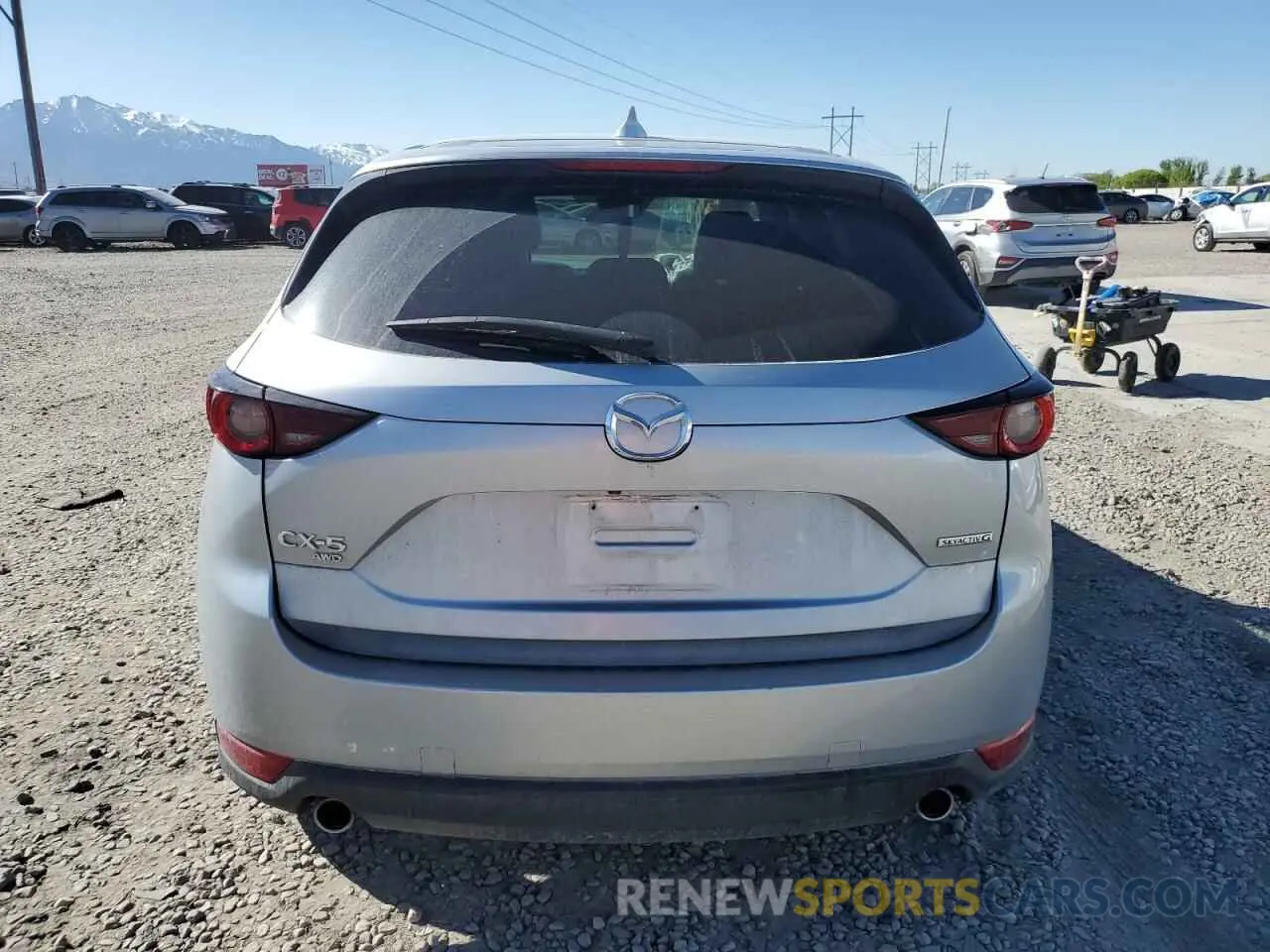 6 fotografías del automóvil dañado JM3KFBCM5L0777450 MAZDA CX-5 2020