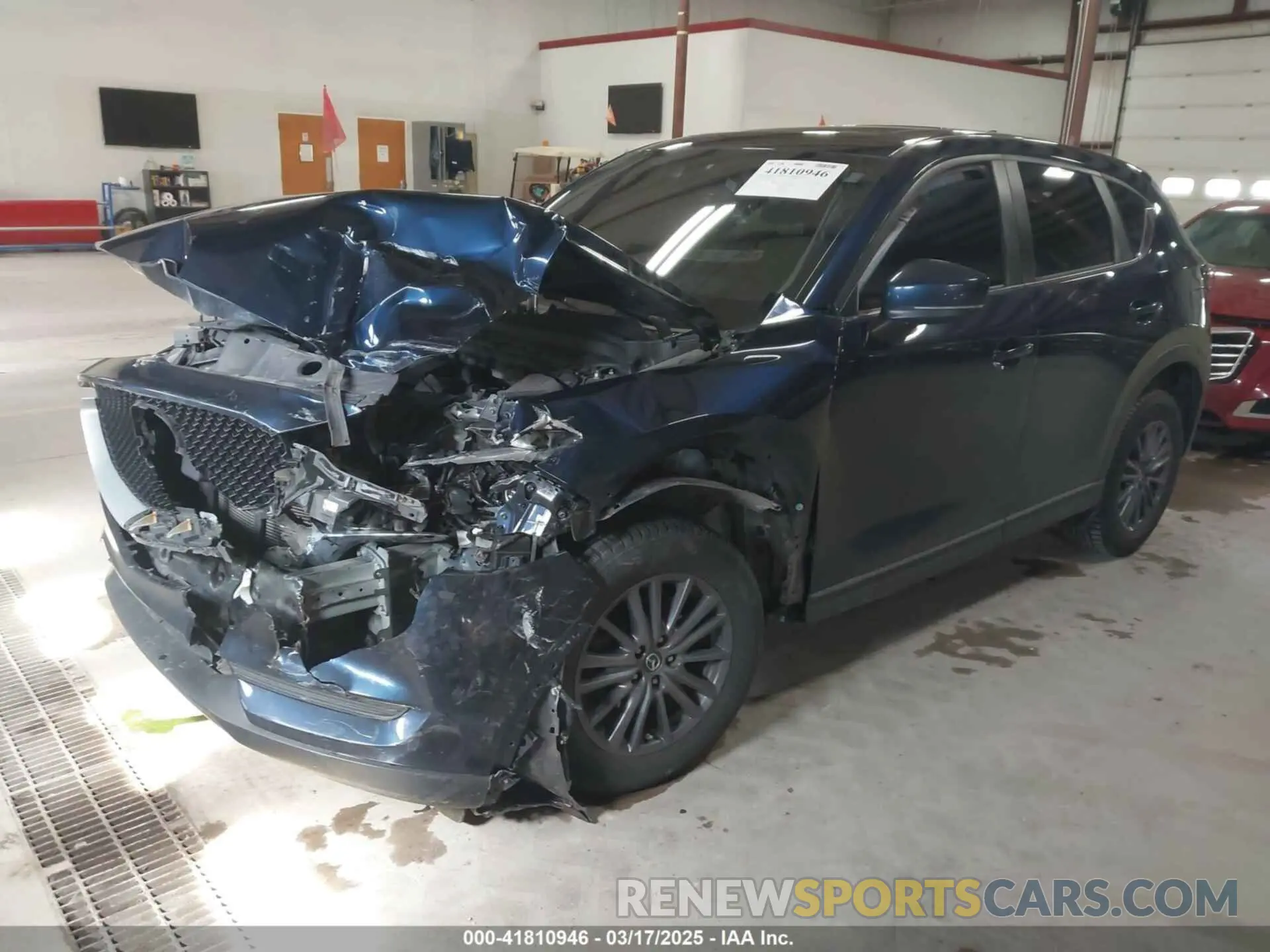 2 fotografías del automóvil dañado JM3KFBCM6L0739077 MAZDA CX-5 2020