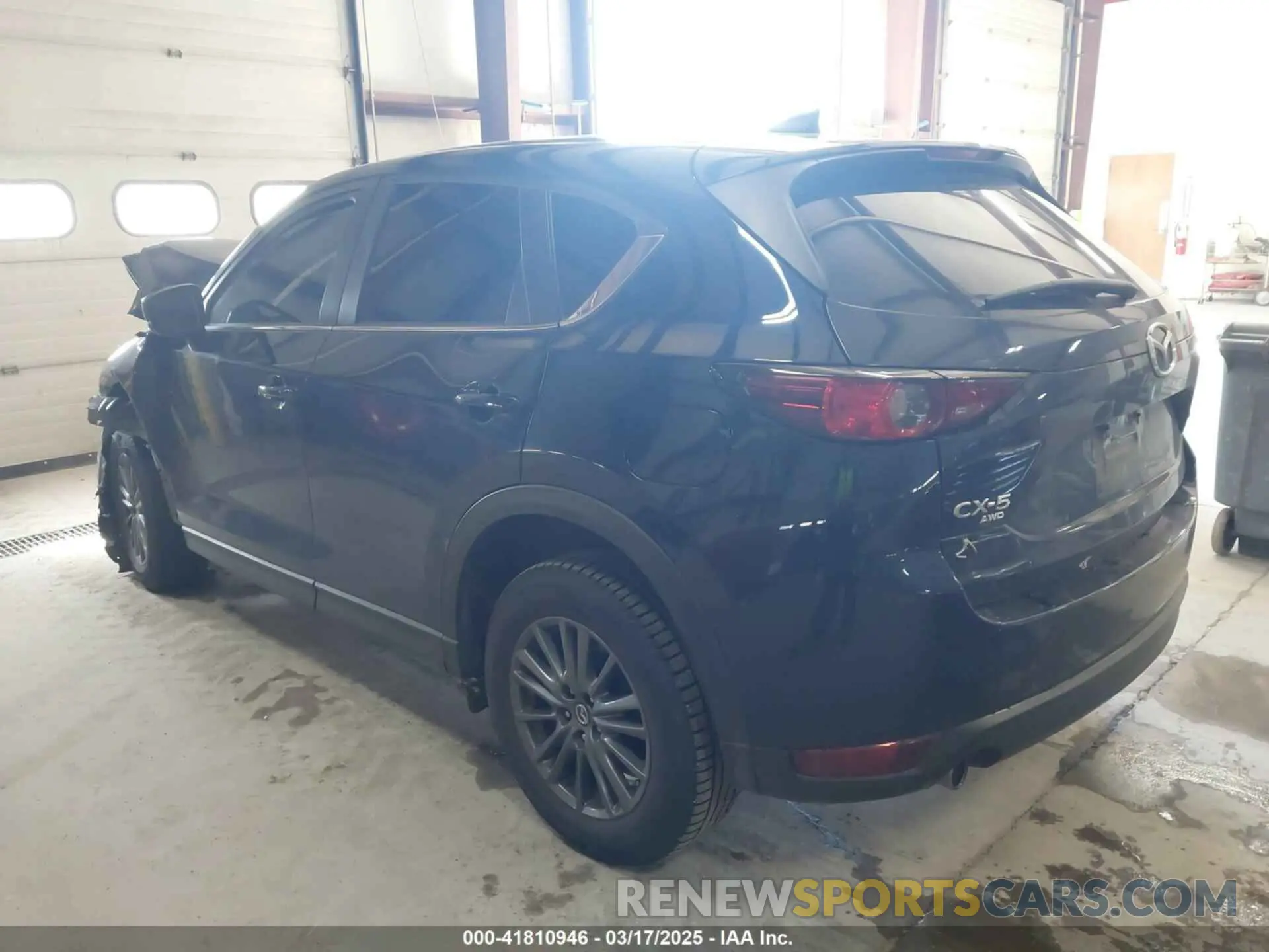 3 fotografías del automóvil dañado JM3KFBCM6L0739077 MAZDA CX-5 2020