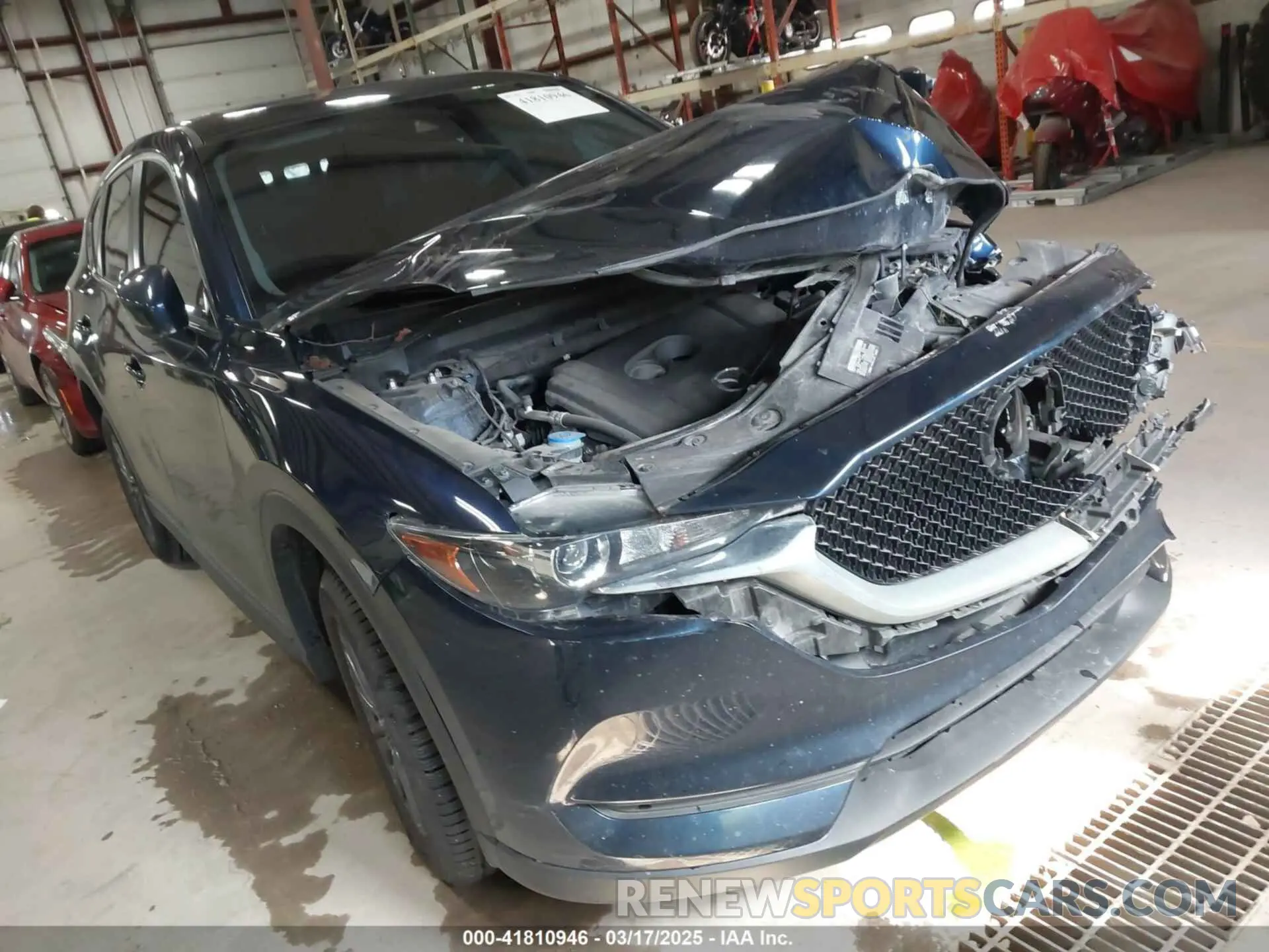 6 fotografías del automóvil dañado JM3KFBCM6L0739077 MAZDA CX-5 2020