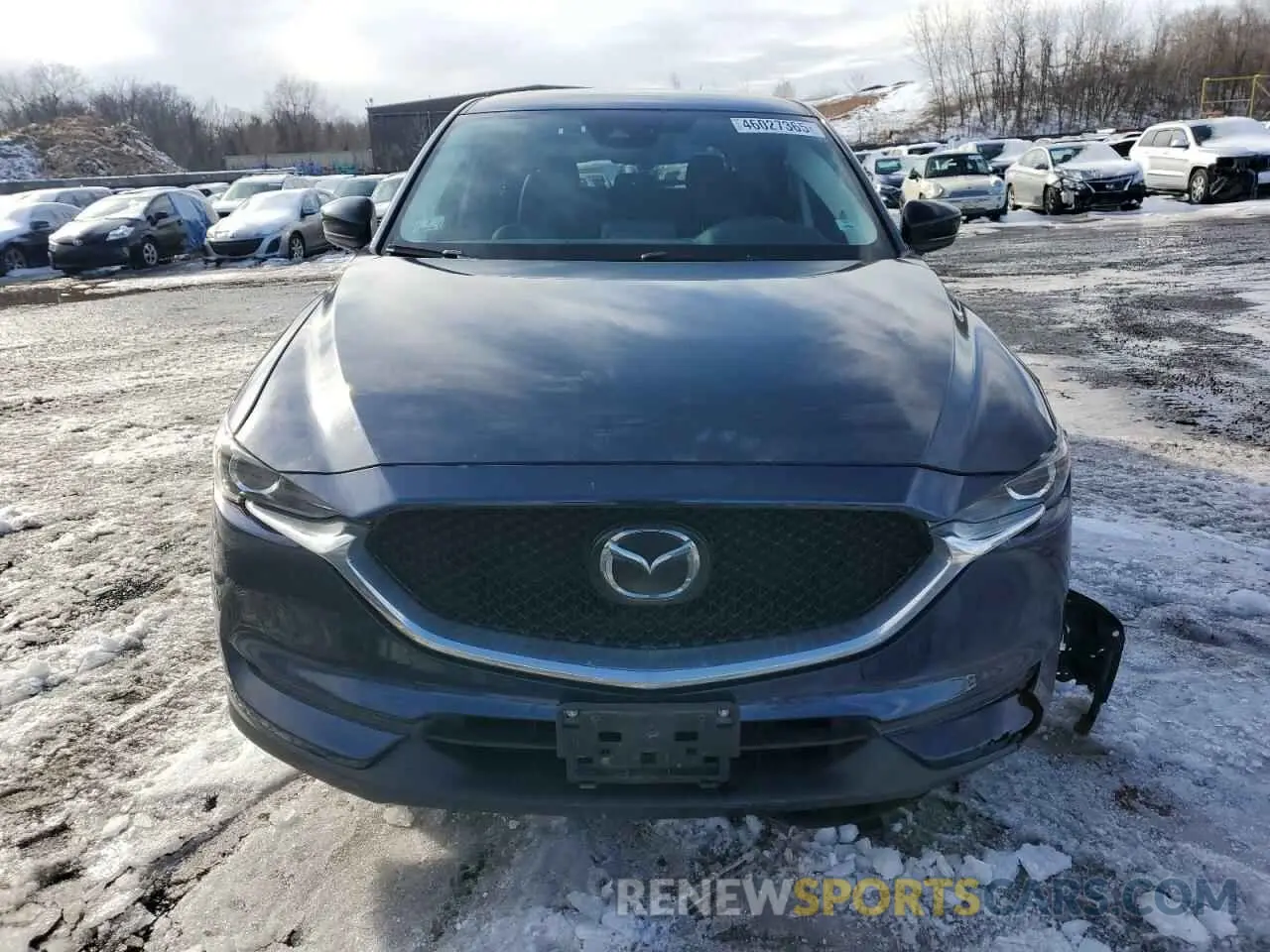5 fotografías del automóvil dañado JM3KFBCM6L0794760 MAZDA CX-5 2020