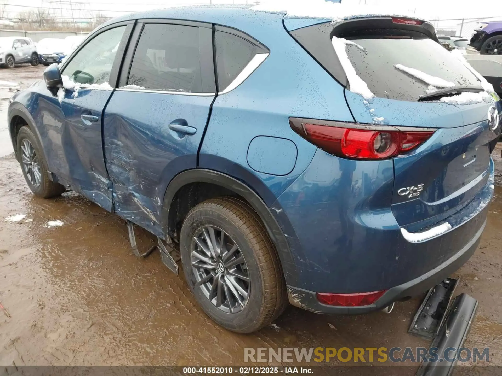 3 fotografías del automóvil dañado JM3KFBCM7L0844890 MAZDA CX-5 2020