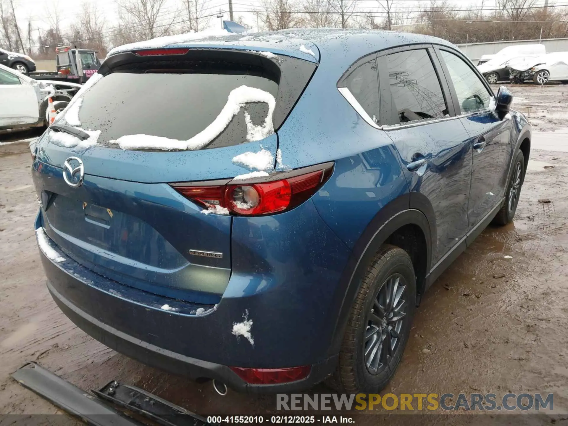 4 fotografías del automóvil dañado JM3KFBCM7L0844890 MAZDA CX-5 2020