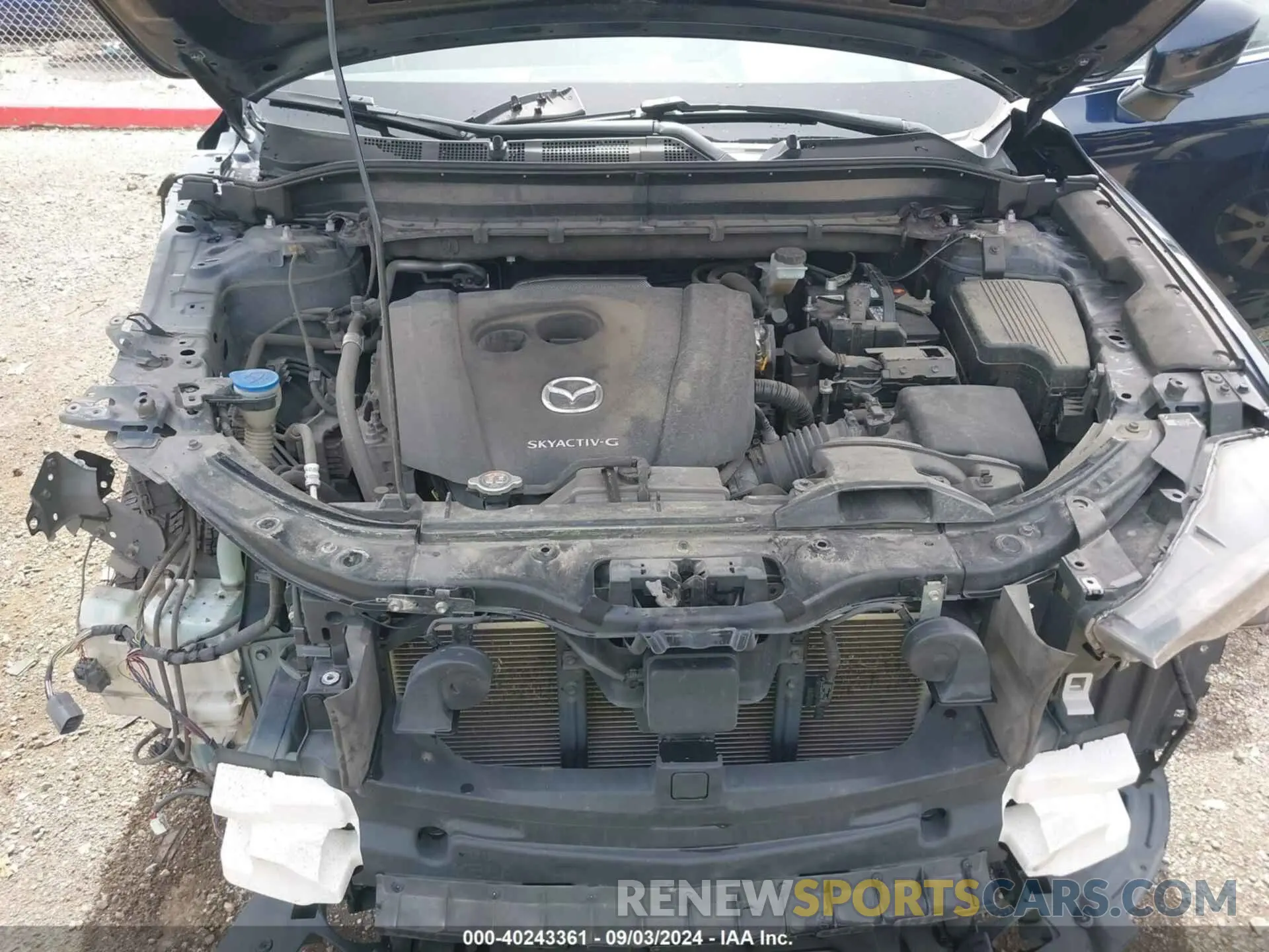 10 fotografías del automóvil dañado JM3KFBCM7L0864010 MAZDA CX-5 2020