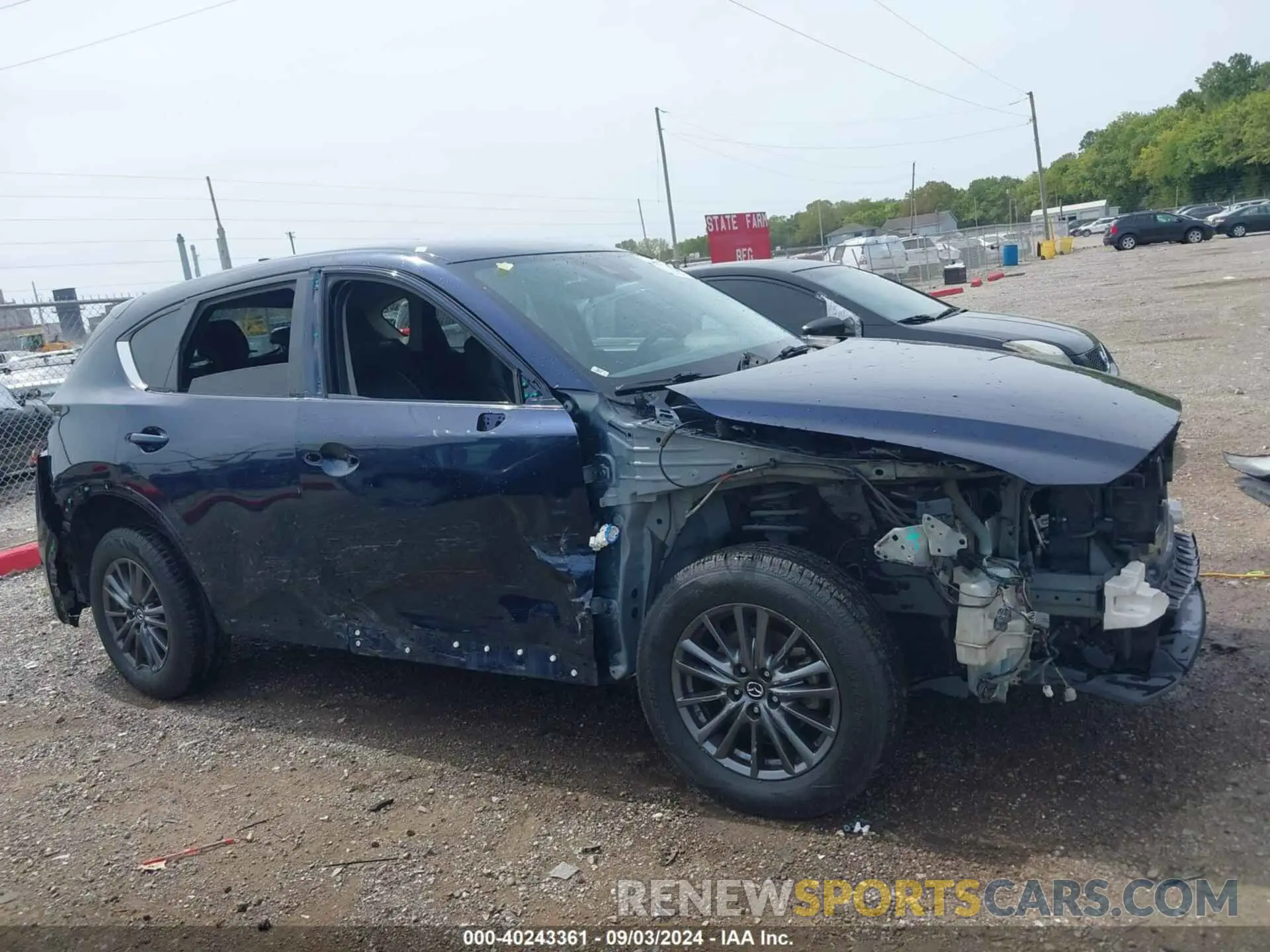 14 fotografías del automóvil dañado JM3KFBCM7L0864010 MAZDA CX-5 2020
