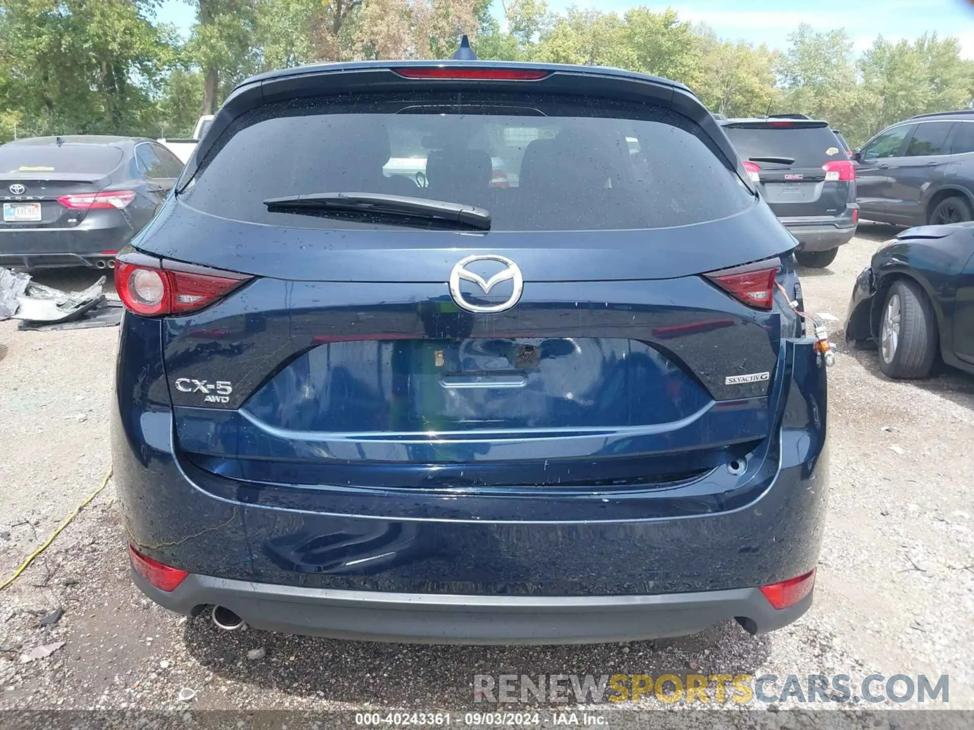17 fotografías del automóvil dañado JM3KFBCM7L0864010 MAZDA CX-5 2020