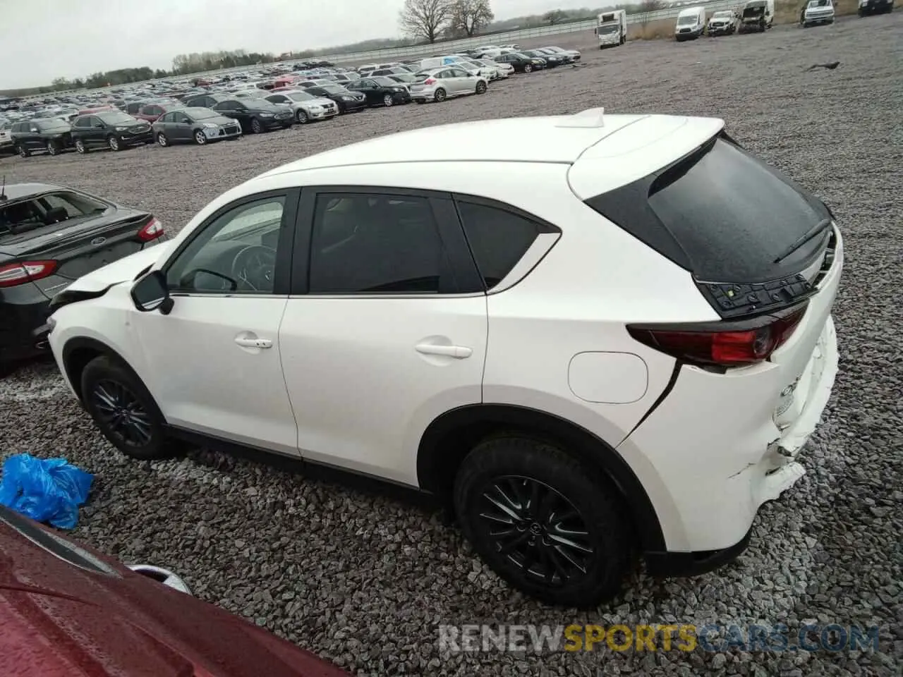 2 fotografías del automóvil dañado JM3KFBCM8L1789067 MAZDA CX-5 2020