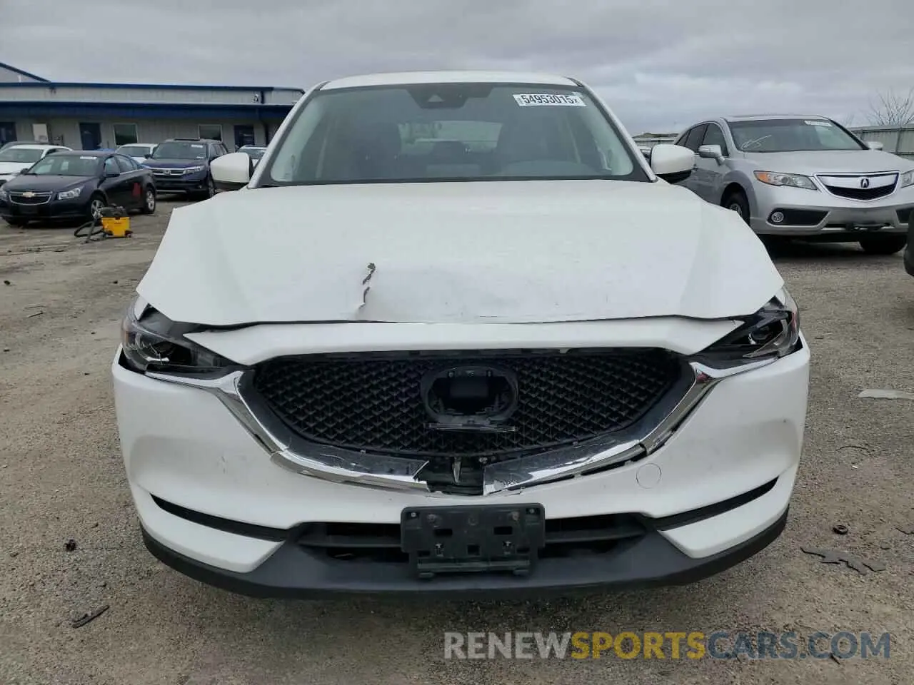 5 fotografías del automóvil dañado JM3KFBCM8L1789067 MAZDA CX-5 2020