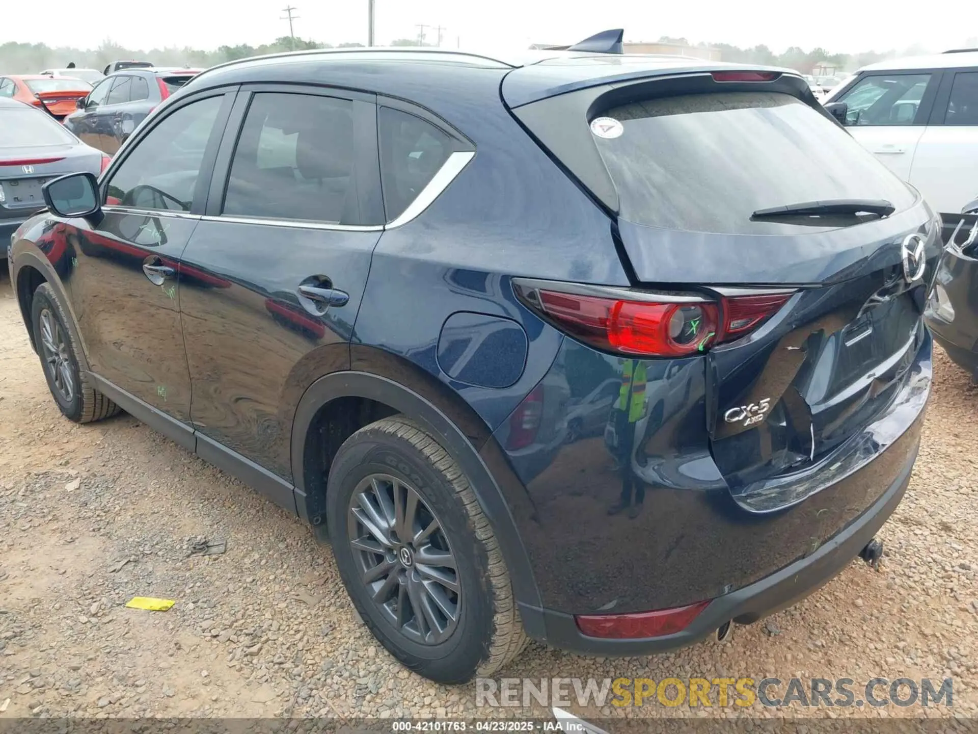 3 fotografías del automóvil dañado JM3KFBCM9L0741535 MAZDA CX-5 2020