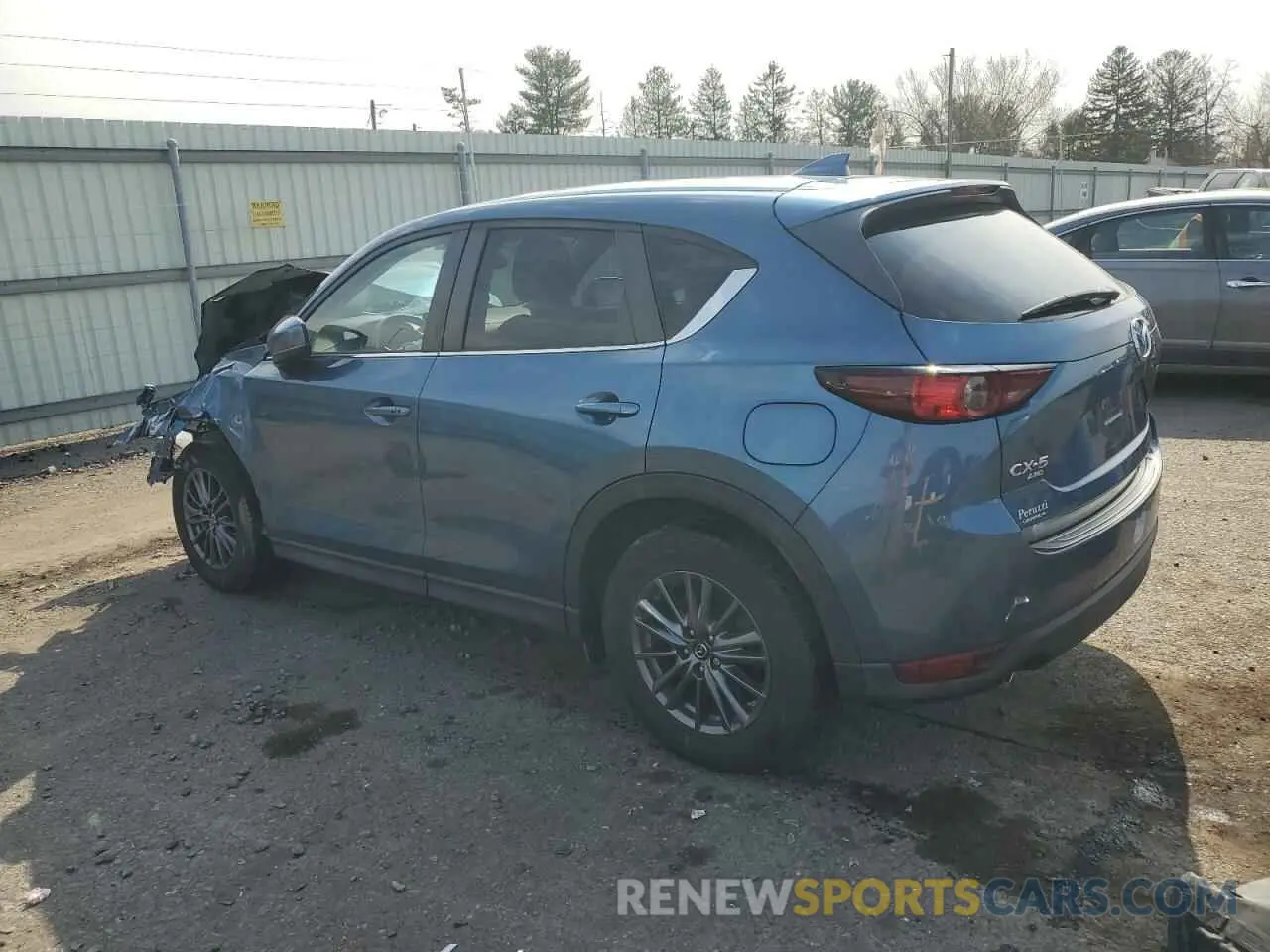 2 fotografías del automóvil dañado JM3KFBCM9L0781596 MAZDA CX-5 2020