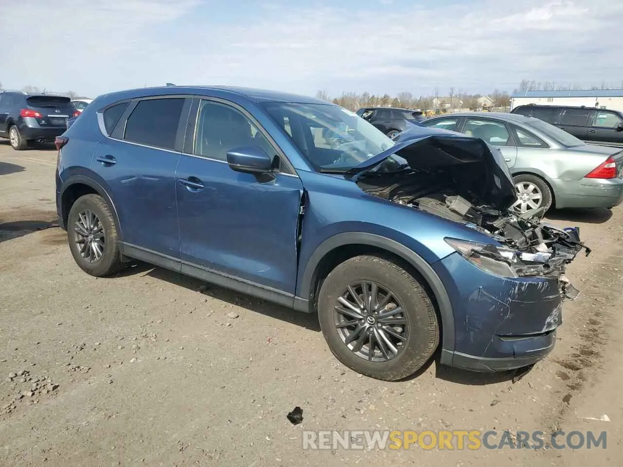 4 fotografías del automóvil dañado JM3KFBCM9L0781596 MAZDA CX-5 2020