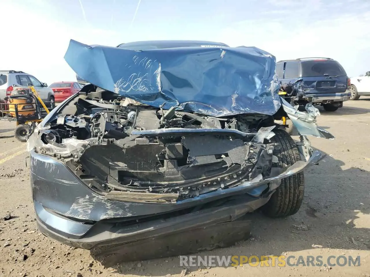 5 fotografías del automóvil dañado JM3KFBCM9L0781596 MAZDA CX-5 2020