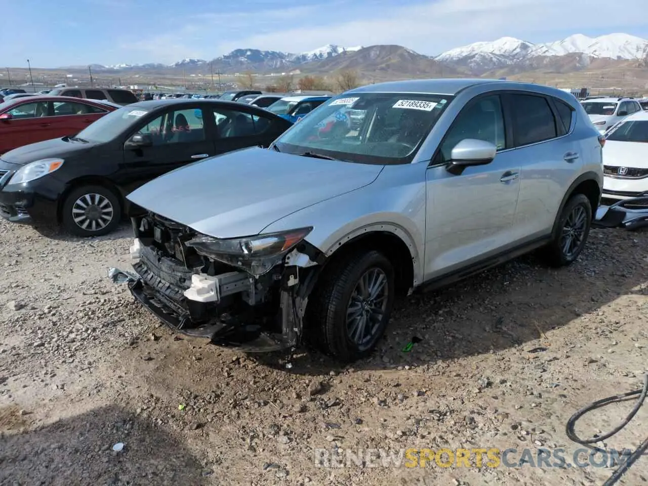 1 fotografías del automóvil dañado JM3KFBCMXL0767254 MAZDA CX-5 2020