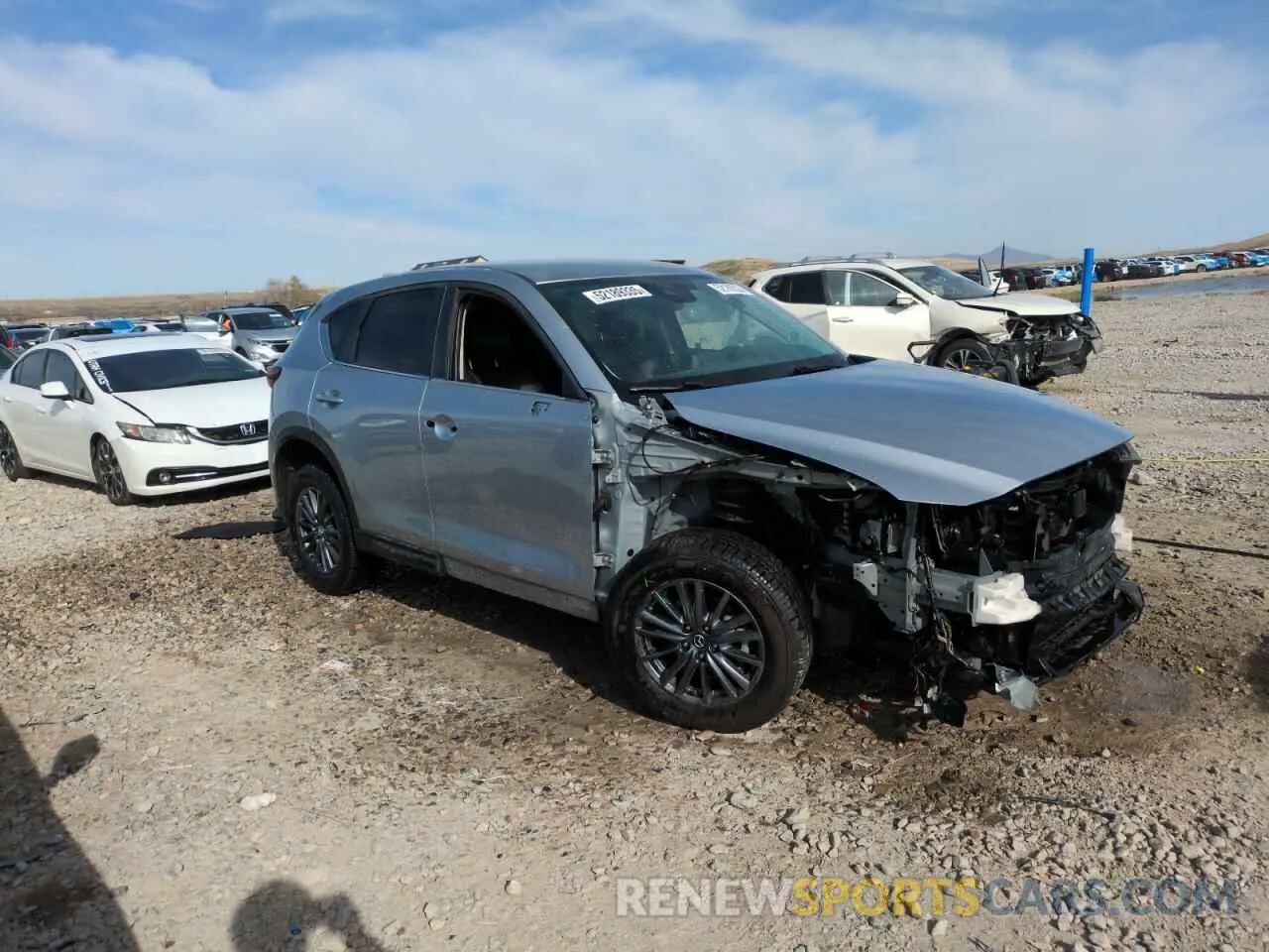 4 fotografías del automóvil dañado JM3KFBCMXL0767254 MAZDA CX-5 2020