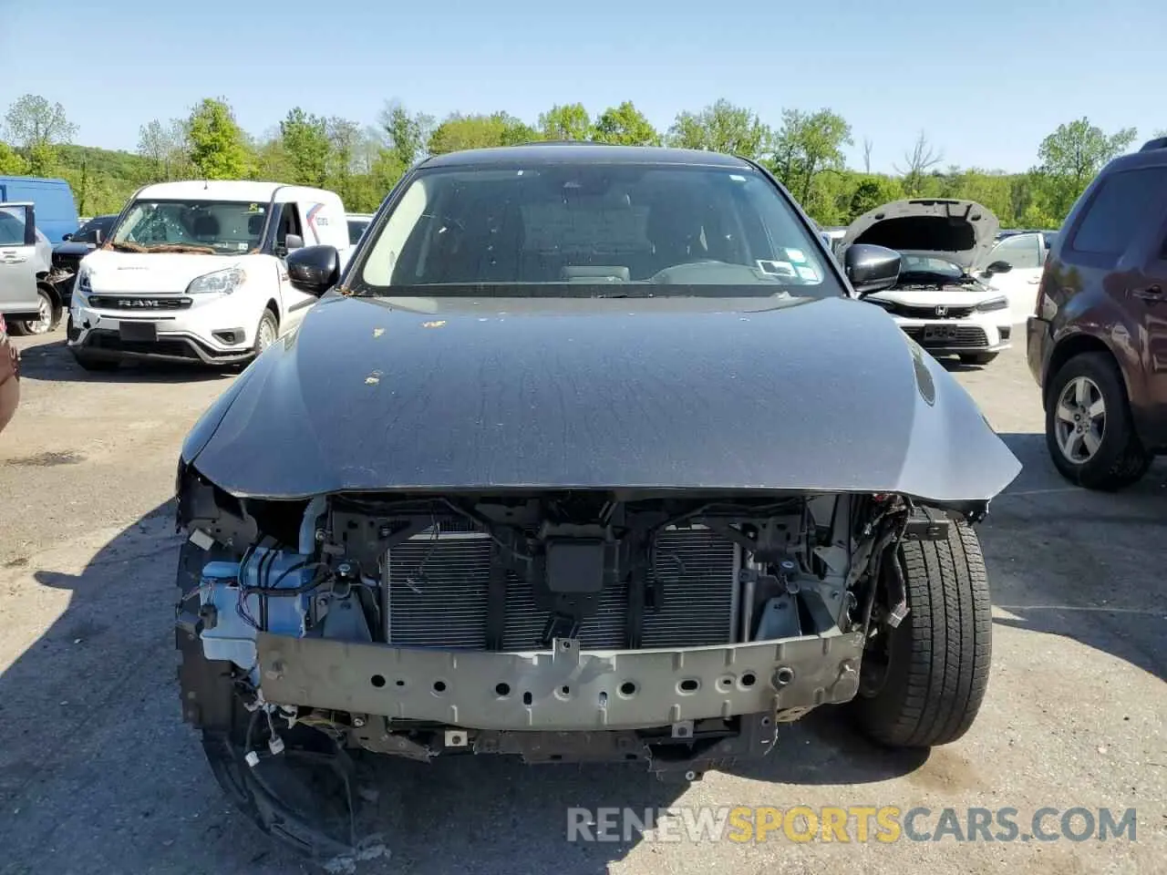 5 fotografías del automóvil dañado JM3KFBCMXL0840848 MAZDA CX-5 2020