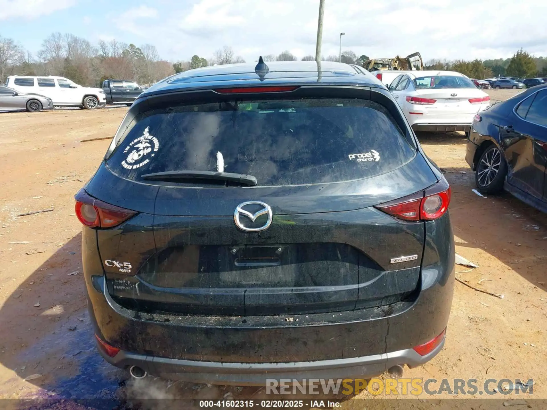 17 fotografías del automóvil dañado JM3KFBCMXL1741182 MAZDA CX-5 2020