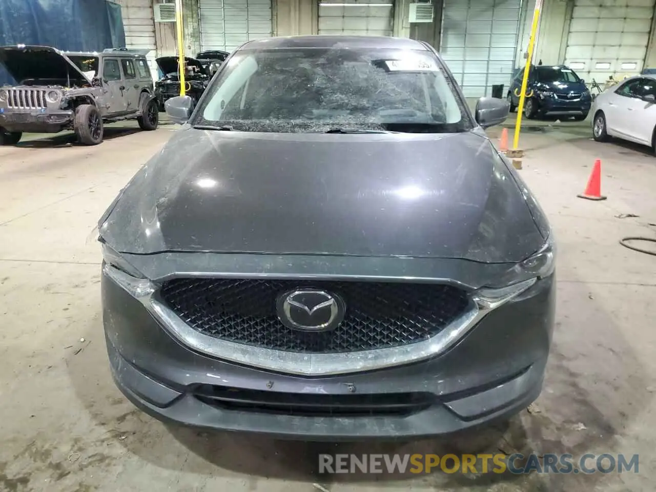 5 fotografías del automóvil dañado JM3KFBDM0L0728140 MAZDA CX-5 2020