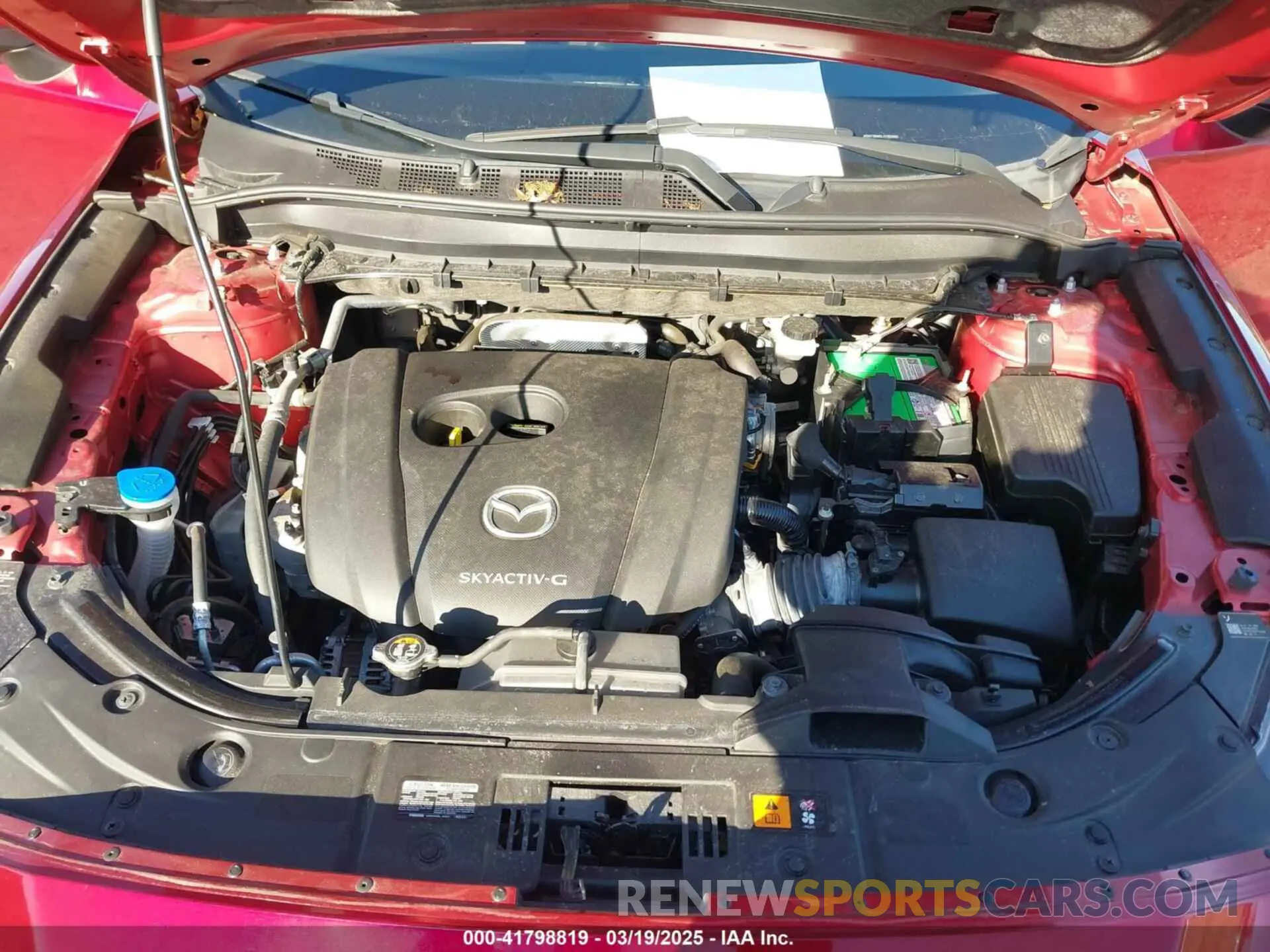 10 fotografías del automóvil dañado JM3KFBDM0L0782800 MAZDA CX-5 2020