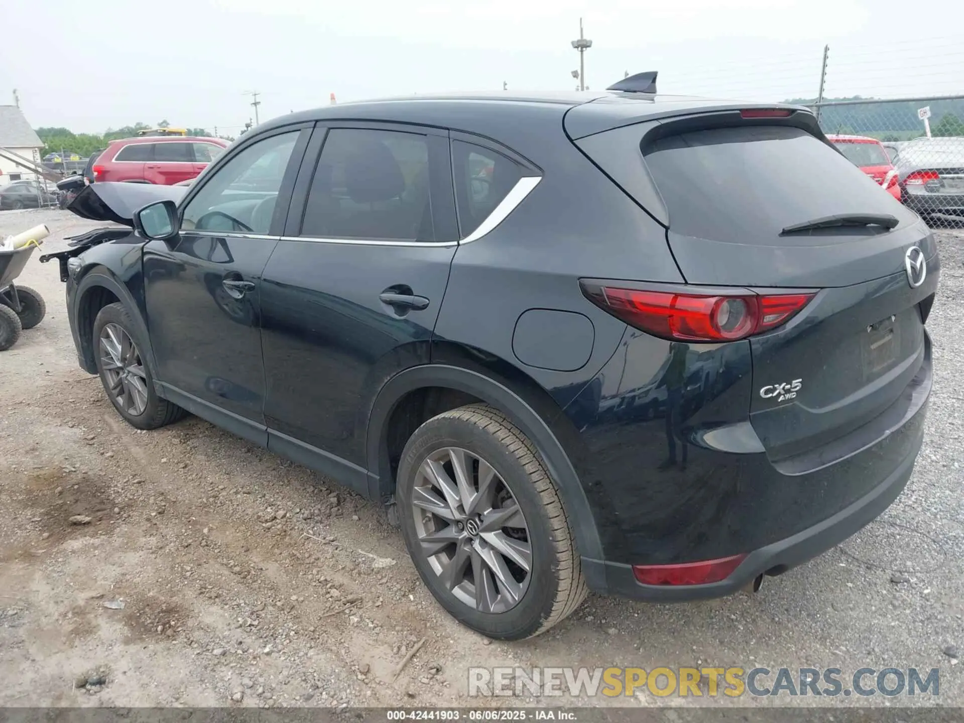 3 fotografías del automóvil dañado JM3KFBDM0L0819635 MAZDA CX-5 2020