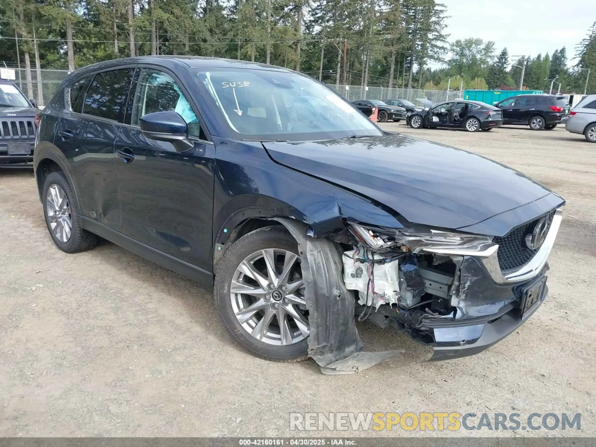 1 fotografías del automóvil dañado JM3KFBDM1L0776651 MAZDA CX-5 2020