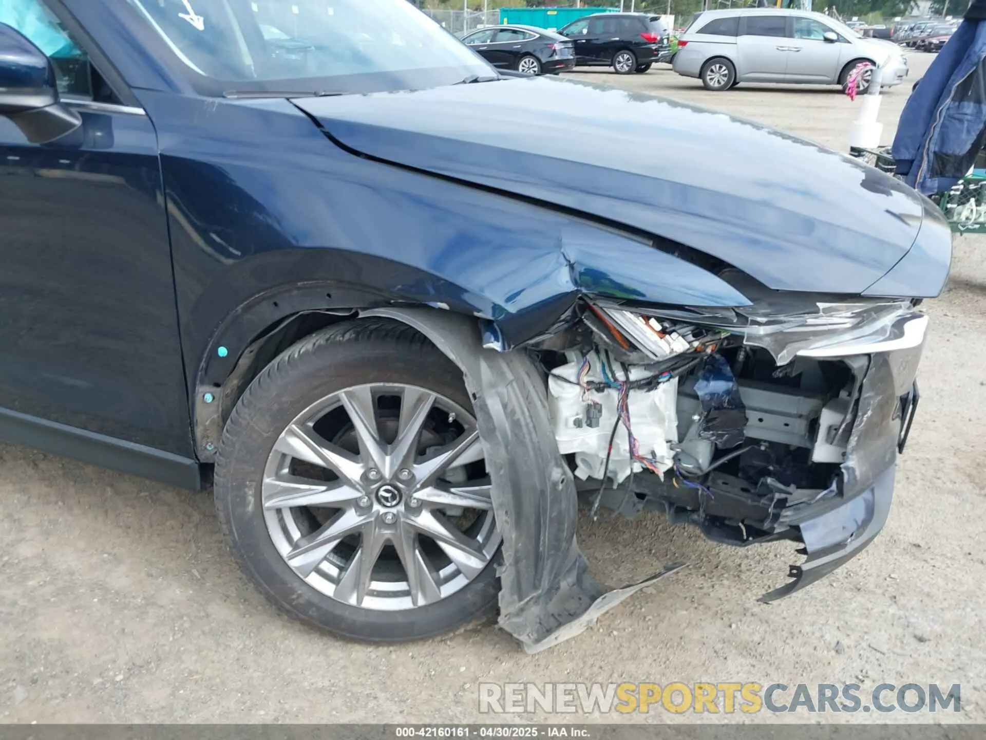 6 fotografías del automóvil dañado JM3KFBDM1L0776651 MAZDA CX-5 2020