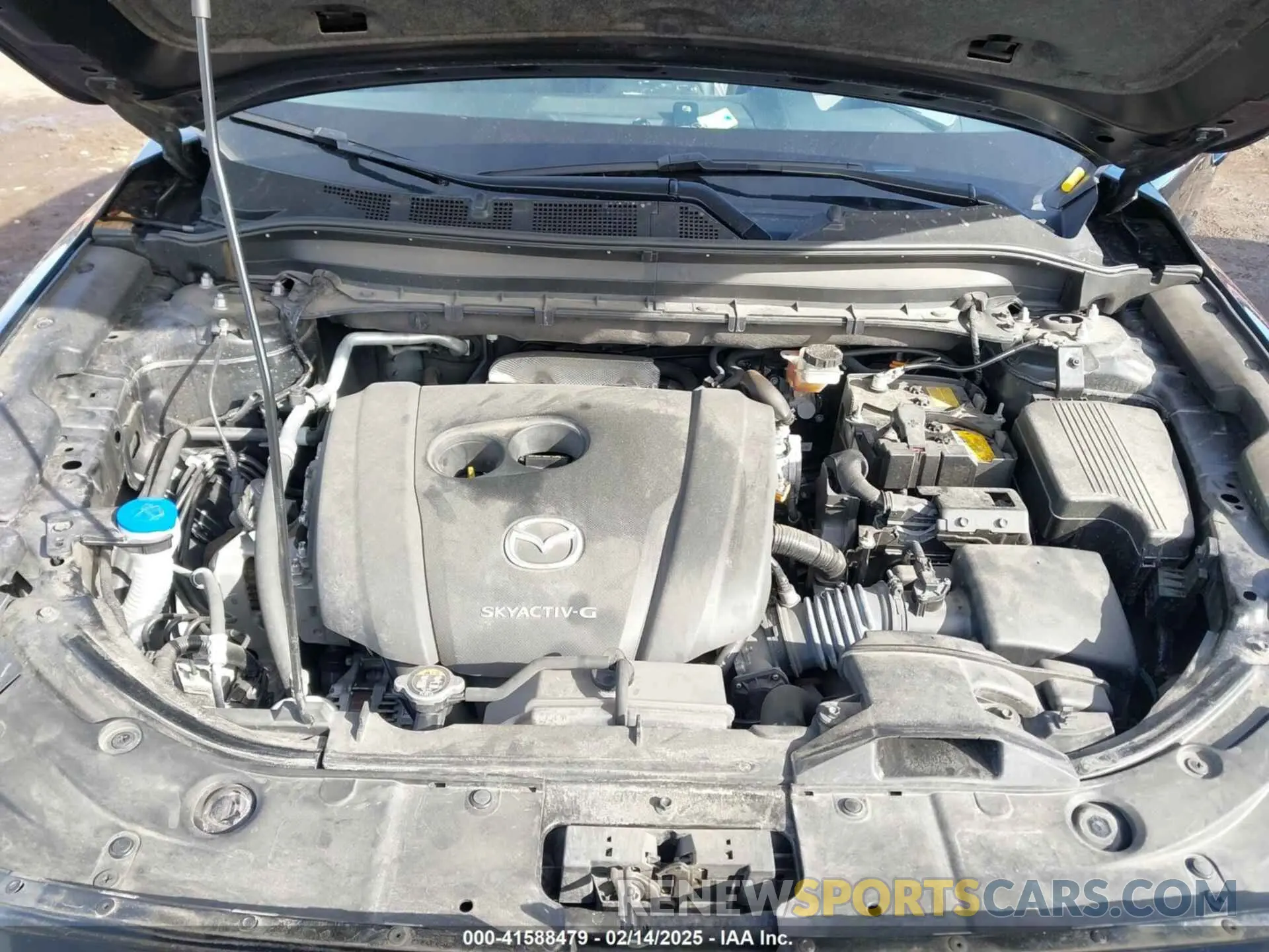 10 fotografías del automóvil dañado JM3KFBDM1L0842003 MAZDA CX-5 2020