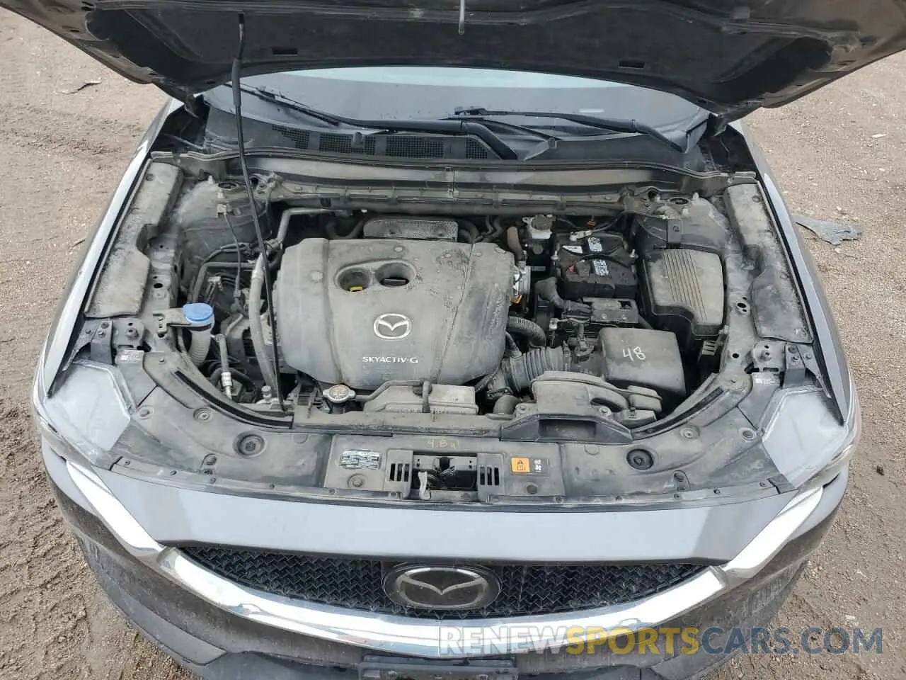 12 fotografías del automóvil dañado JM3KFBDM1L0865071 MAZDA CX-5 2020