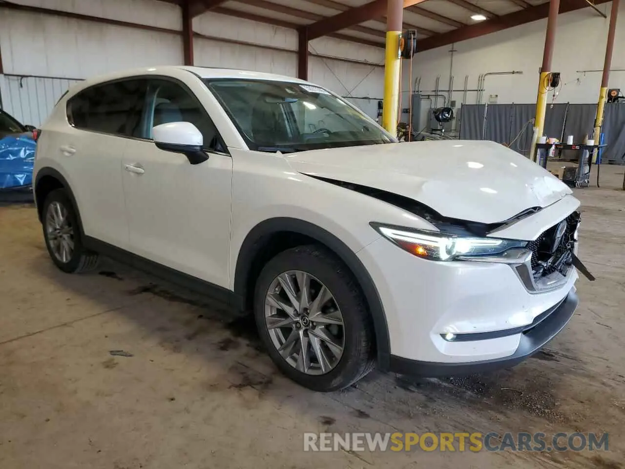 4 fotografías del automóvil dañado JM3KFBDM1L1843940 MAZDA CX-5 2020