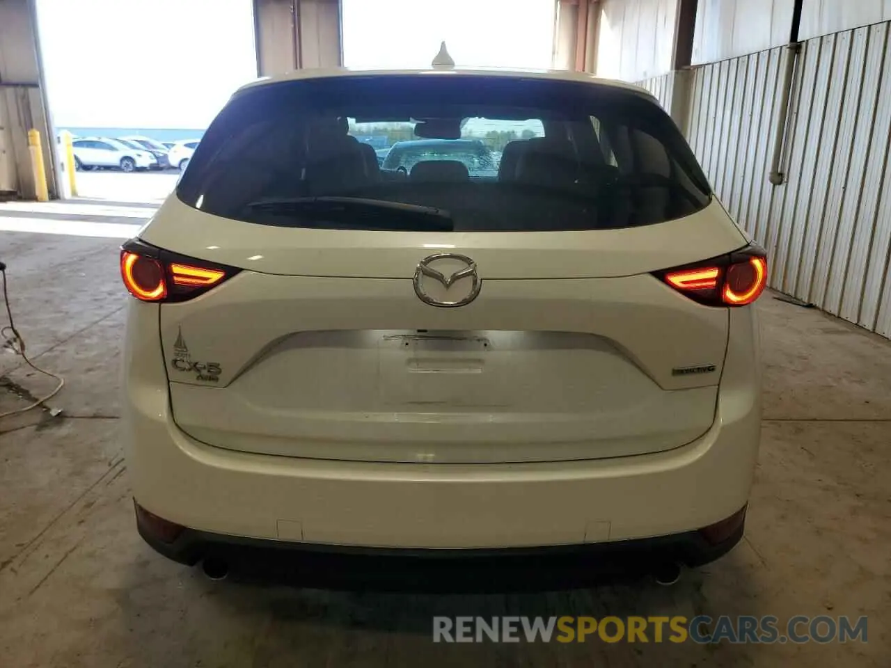 6 fotografías del automóvil dañado JM3KFBDM1L1843940 MAZDA CX-5 2020