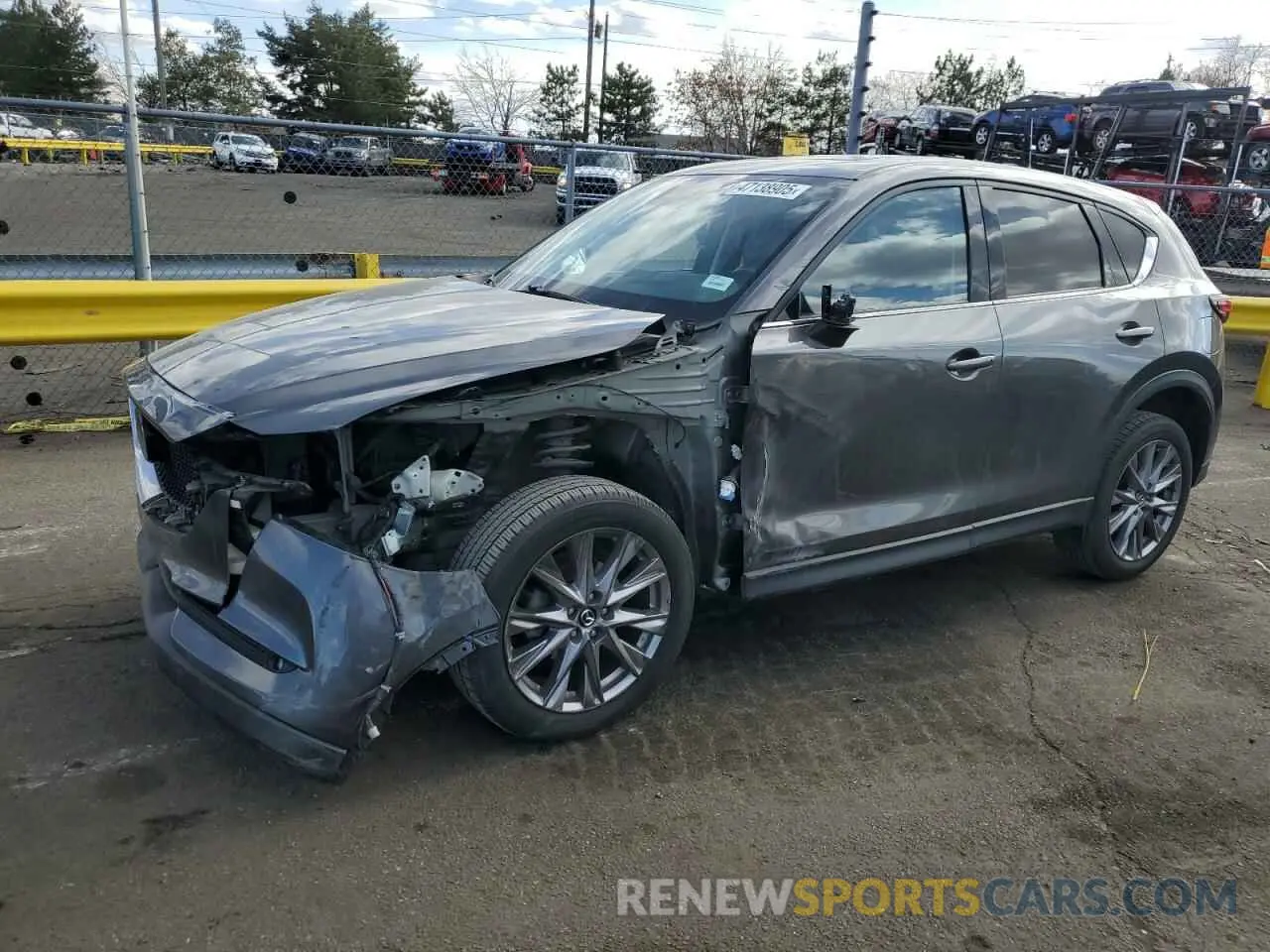 1 fotografías del automóvil dañado JM3KFBDM1L1858051 MAZDA CX-5 2020