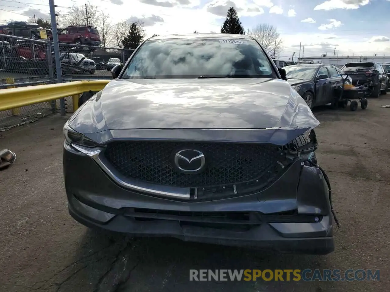 5 fotografías del automóvil dañado JM3KFBDM1L1858051 MAZDA CX-5 2020