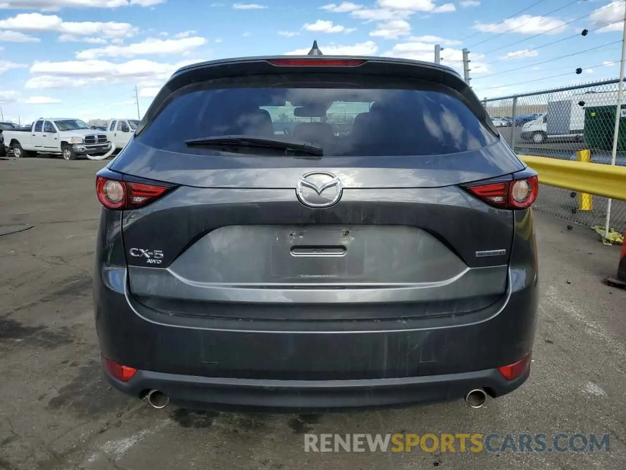 6 fotografías del automóvil dañado JM3KFBDM1L1858051 MAZDA CX-5 2020
